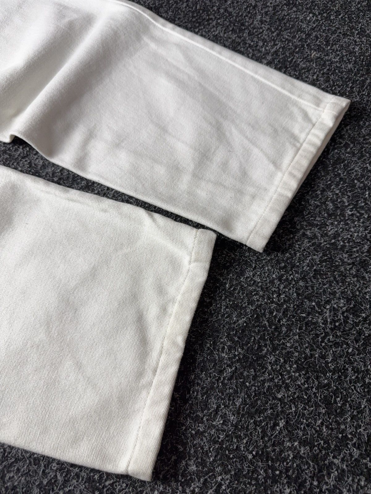 Guess Vintage Retro USA Guess Jeans White Straight Leg Denim Y2K Size US 32 / EU 48 - 17 Thumbnail
