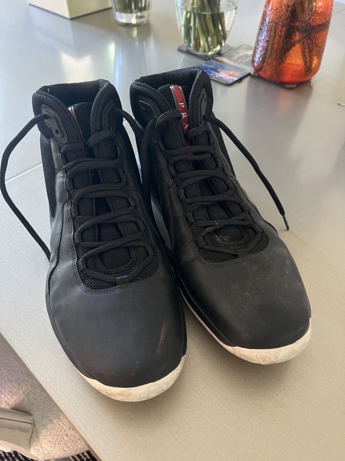 Prada Prada America’s Cup High-Top Sneakers – Men’s US 12 / EU 41 Size US 12 / EU 45 - 7 Thumbnail