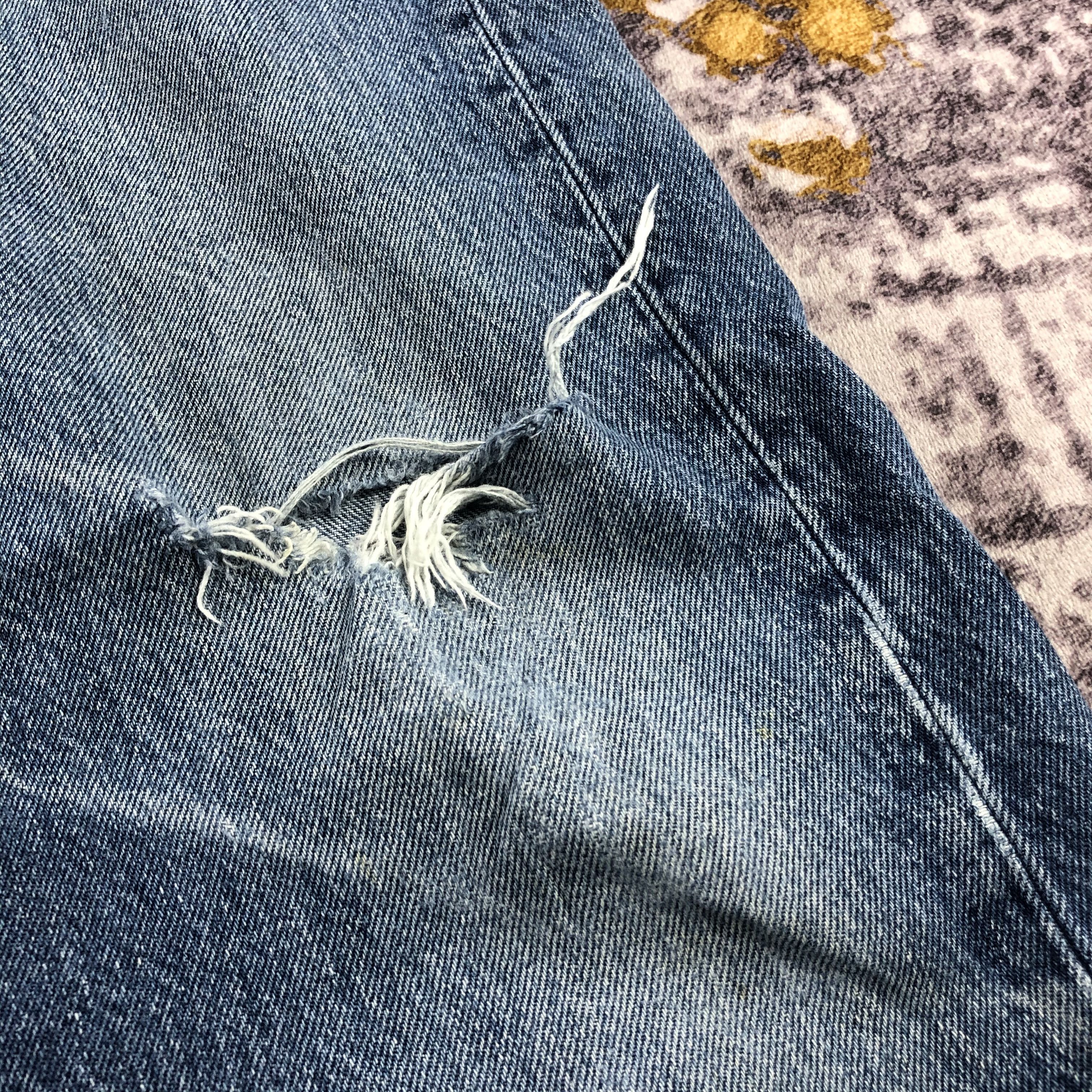 Levi's 90s Vintage Blue Wash Levis 501 Jeans-JM2747 Size US 36 / EU 52 - 10 Thumbnail