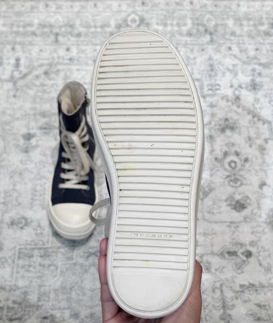 Rick Owens Drkshdw Rick Owens DRKSHDW canvas high-top classic Size US 8 / IT 38 - 7 Thumbnail