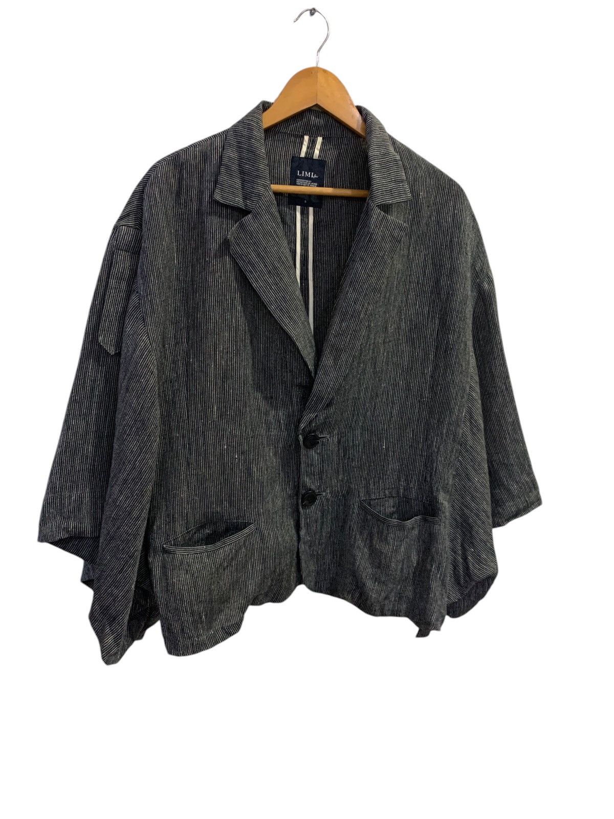 Limi Feu × Yohji Yamamoto Limi Feu Yohji Yamamoto Oversized Light Jacket Size US XXL / EU 58 / 5 - 3 Thumbnail