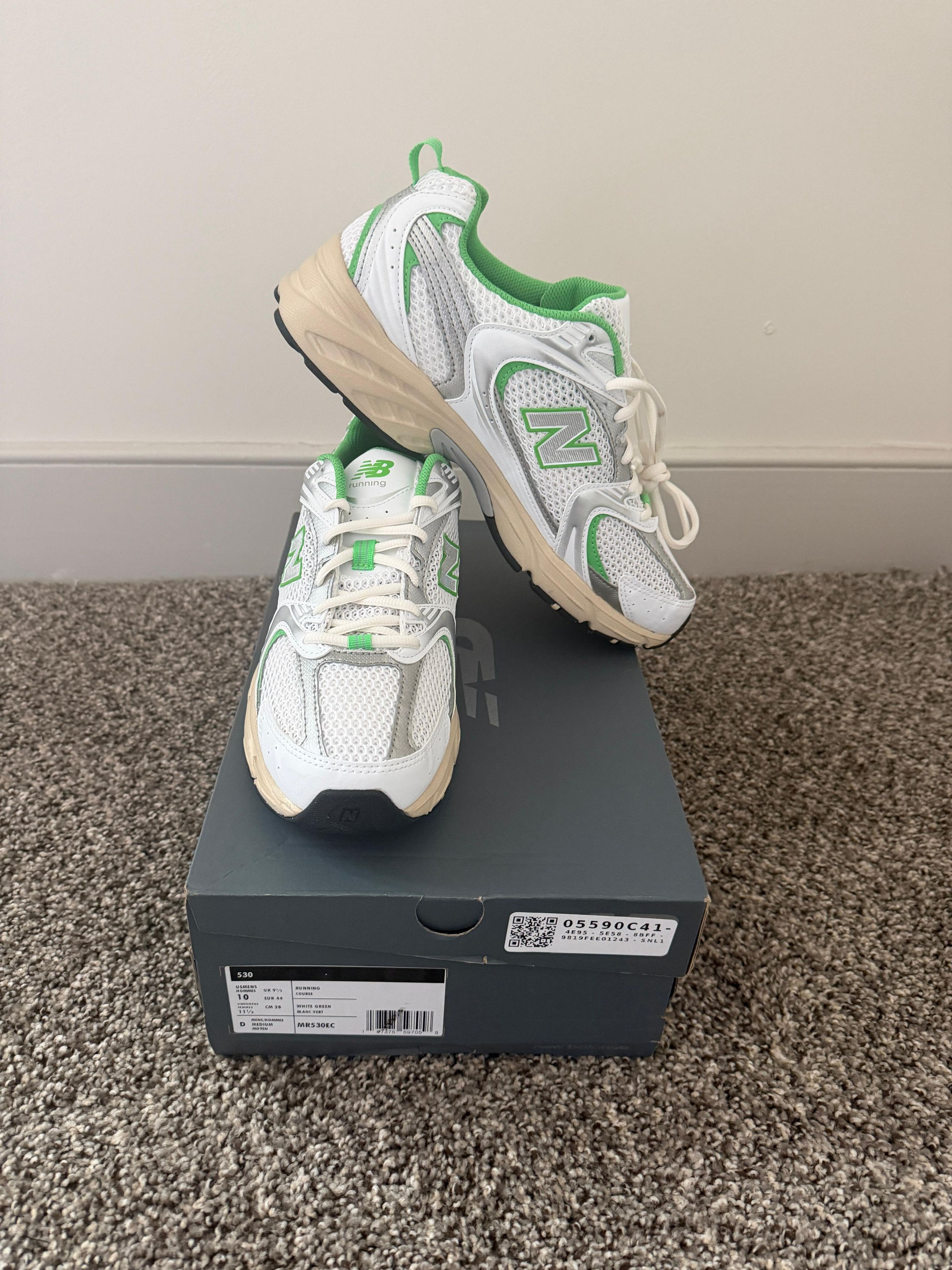 New Balance New Balance 530 White Palm Leaf Size US 10 / EU 43 - 8 Thumbnail