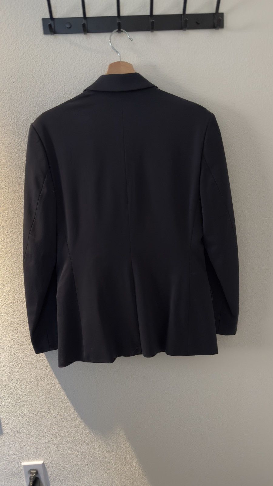 Everlane Navy Wool Suit Size 36R - 2 Thumbnail