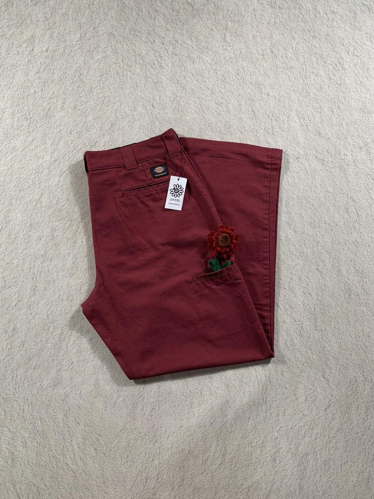 Dickies (RARE) Dickies x Skateboarding Cellpocket Loose fit-Cherry🍒 Size US 36 / EU 52 - 1 Thumbnail