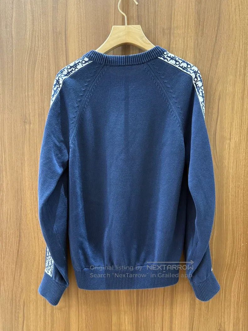 Dior Dior Knitwear with full-printed logo on the sleeves Size US S / EU 44-46 / 1 - 2 Thumbnail