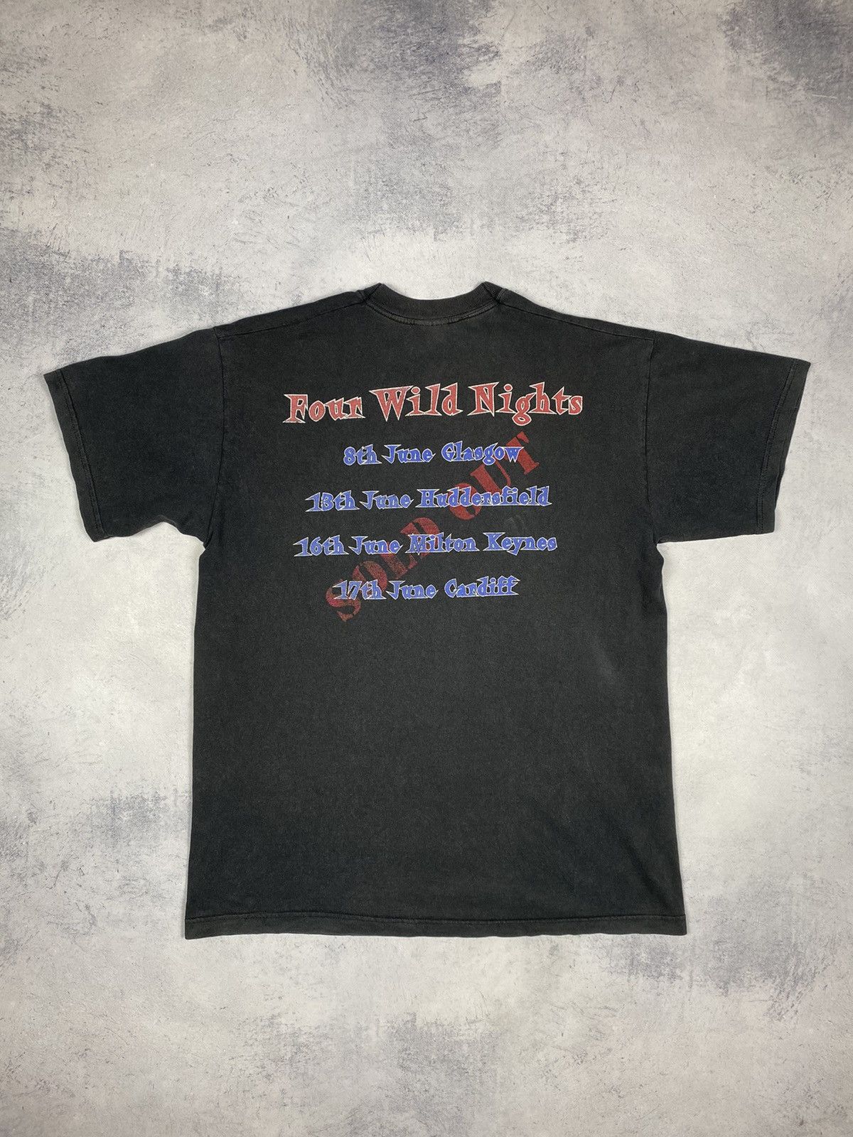 Bon Jovi Bon Jovi Four Wild Nights 2001 Vintage Rock Band Tour Tee Size US L / EU 52-54 / 3 - 16 Thumbnail