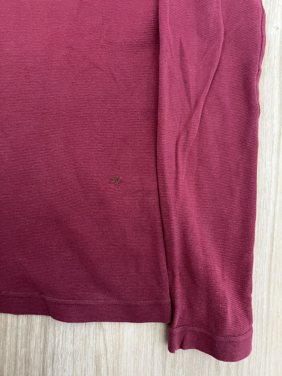 Dolce & Gabbana Beautiful distressed slim dolce gabbana burgundy longsleeve Size US M / EU 48-50 / 2 - 4 Thumbnail
