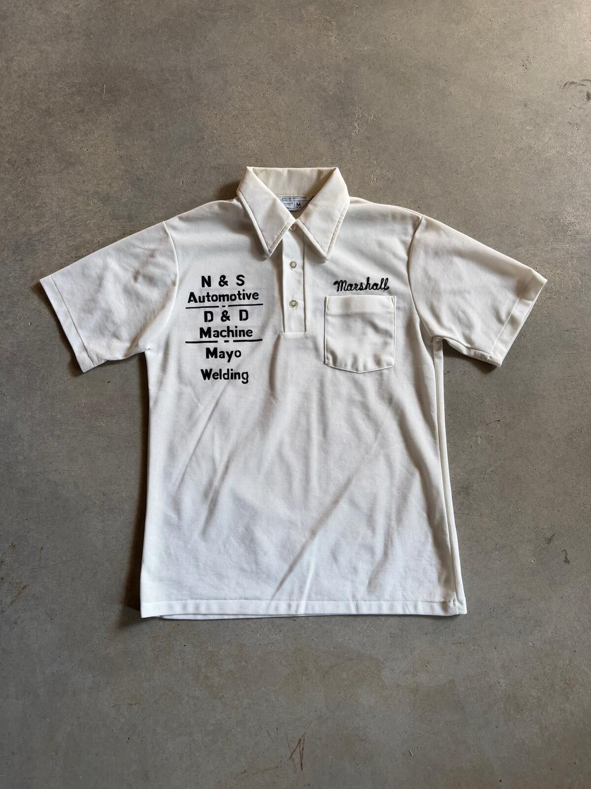 JCPenney VTG JCPenney N&S Automotive Marshall Polo Shirt Sz M Size US M / EU 48-50 / 2 - 1 Thumbnail
