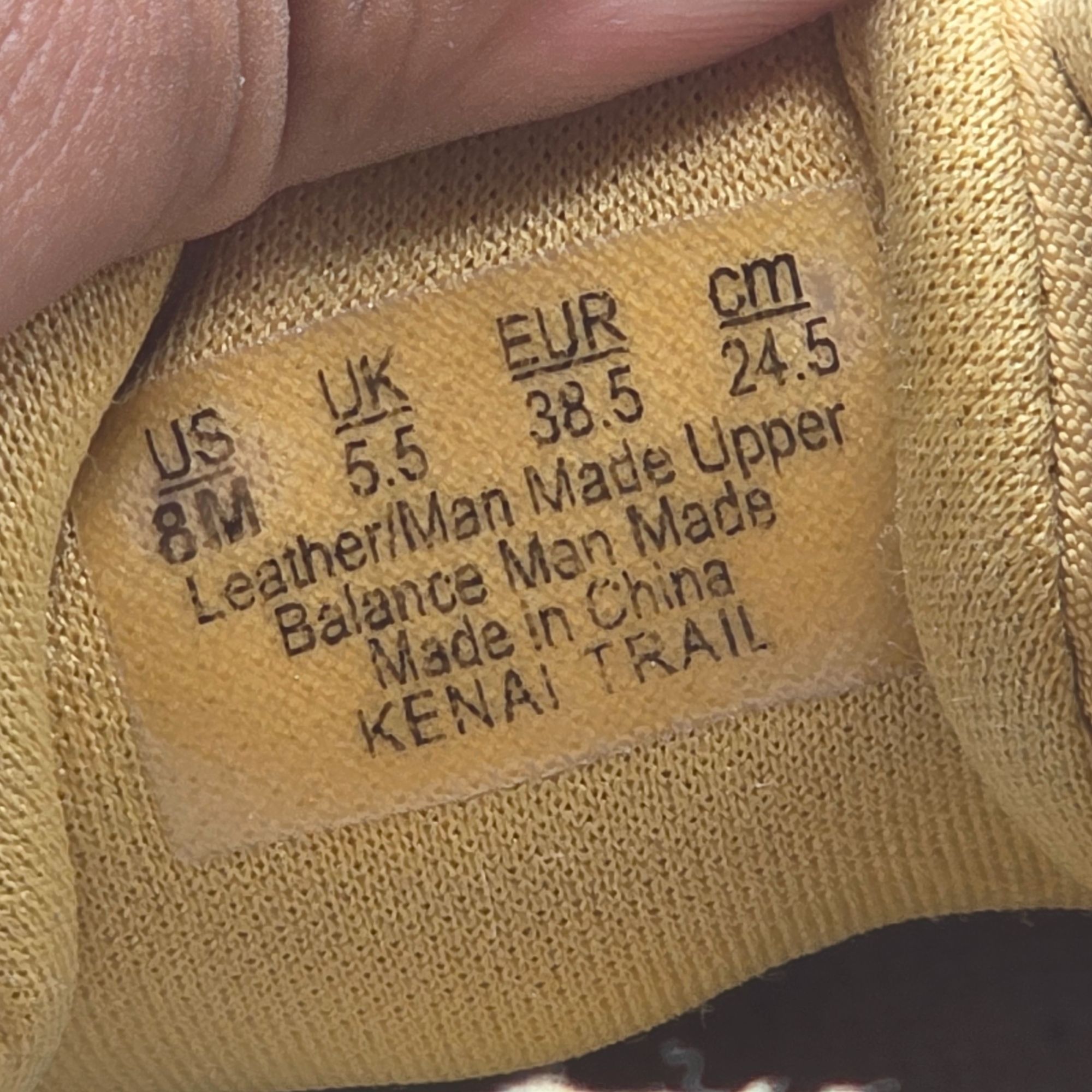 Other Ryka Kenai Trail Womens Size 8 Yellow Water Repellent Hiking Size US 8 / IT 38 - 6 Thumbnail