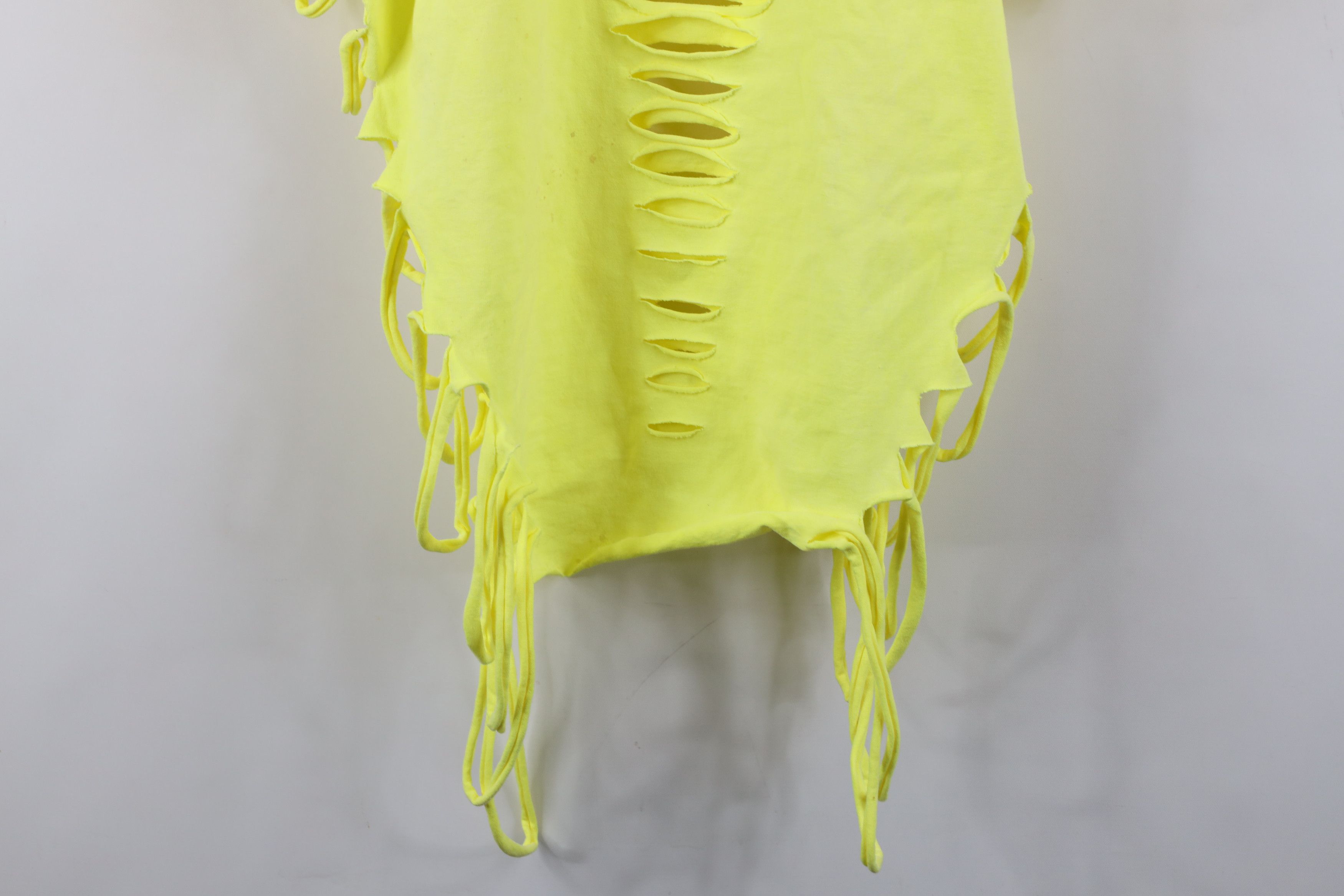 Vintage Deadstock Vintage 90s Streetwear Beach T-Shirt Yellow USA Size XL / US 12-14 / IT 48-50 - 3 Thumbnail