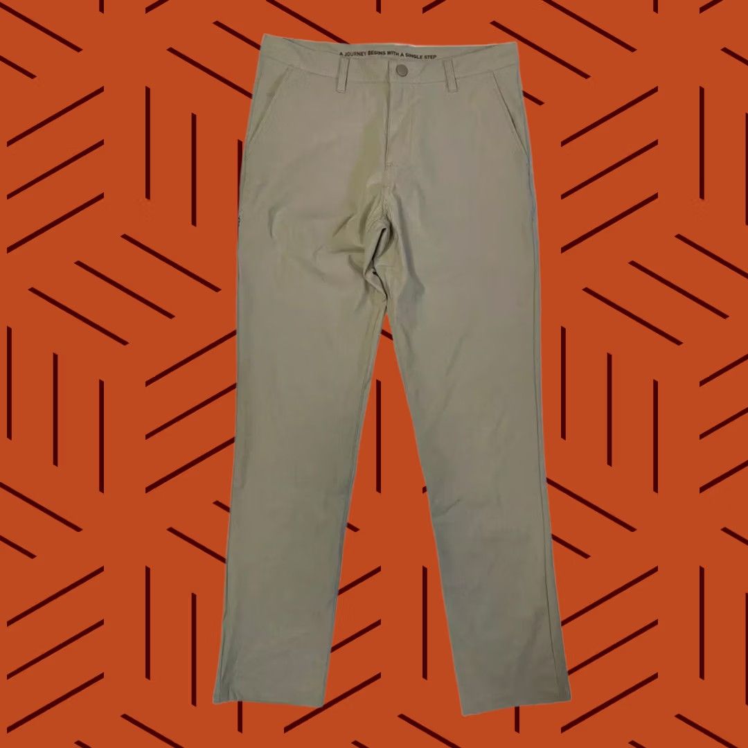 Rhone Rhone City Pant Slim Fit Khaki Mens Size 28x32 Size US 28 / EU 44 - 1 Thumbnail