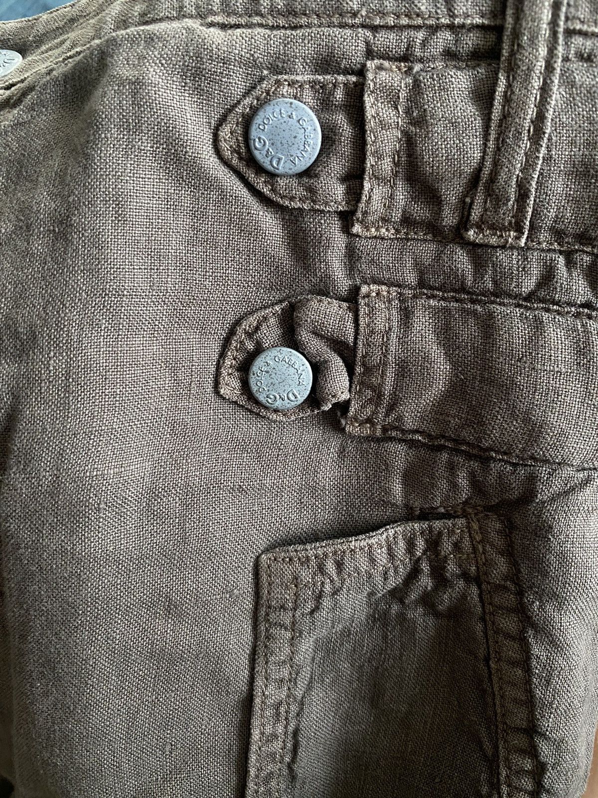 Dolce & Gabbana 2004 Dolce&Gabbana Multi Stud Cargo Pants Size US 33 - 9 Thumbnail