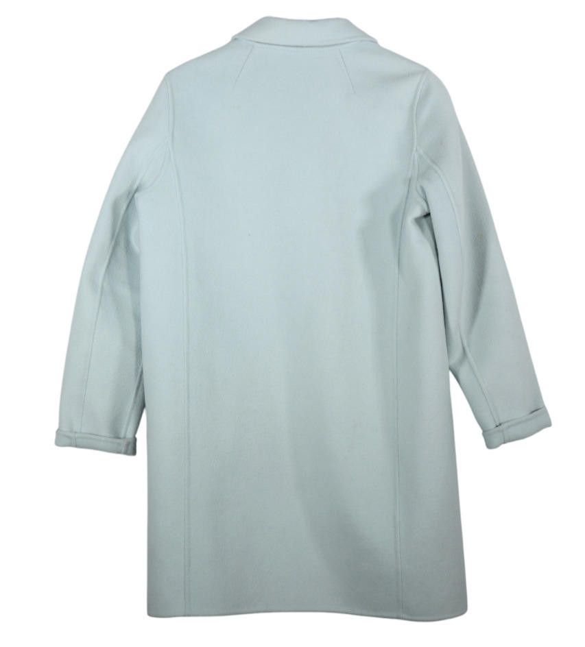 Banana Republic Banana Republic Women Small Green Aqua Surf Mid Coat Jacket Size S / US 4 / IT 40 - 7 Thumbnail