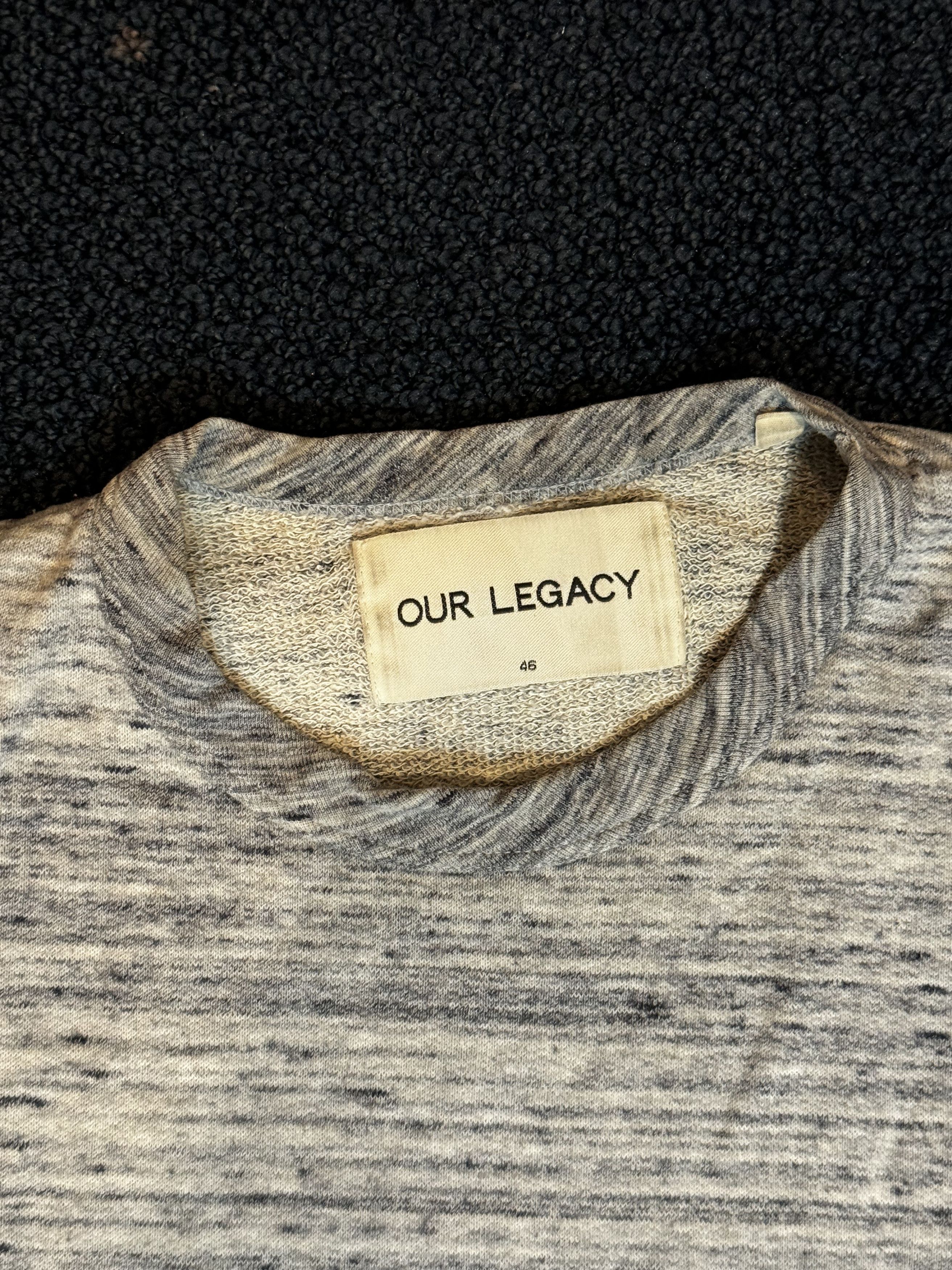 Our Legacy Our Legacy Grey T Shirt Size US S / EU 44-46 / 1 - 2 Thumbnail