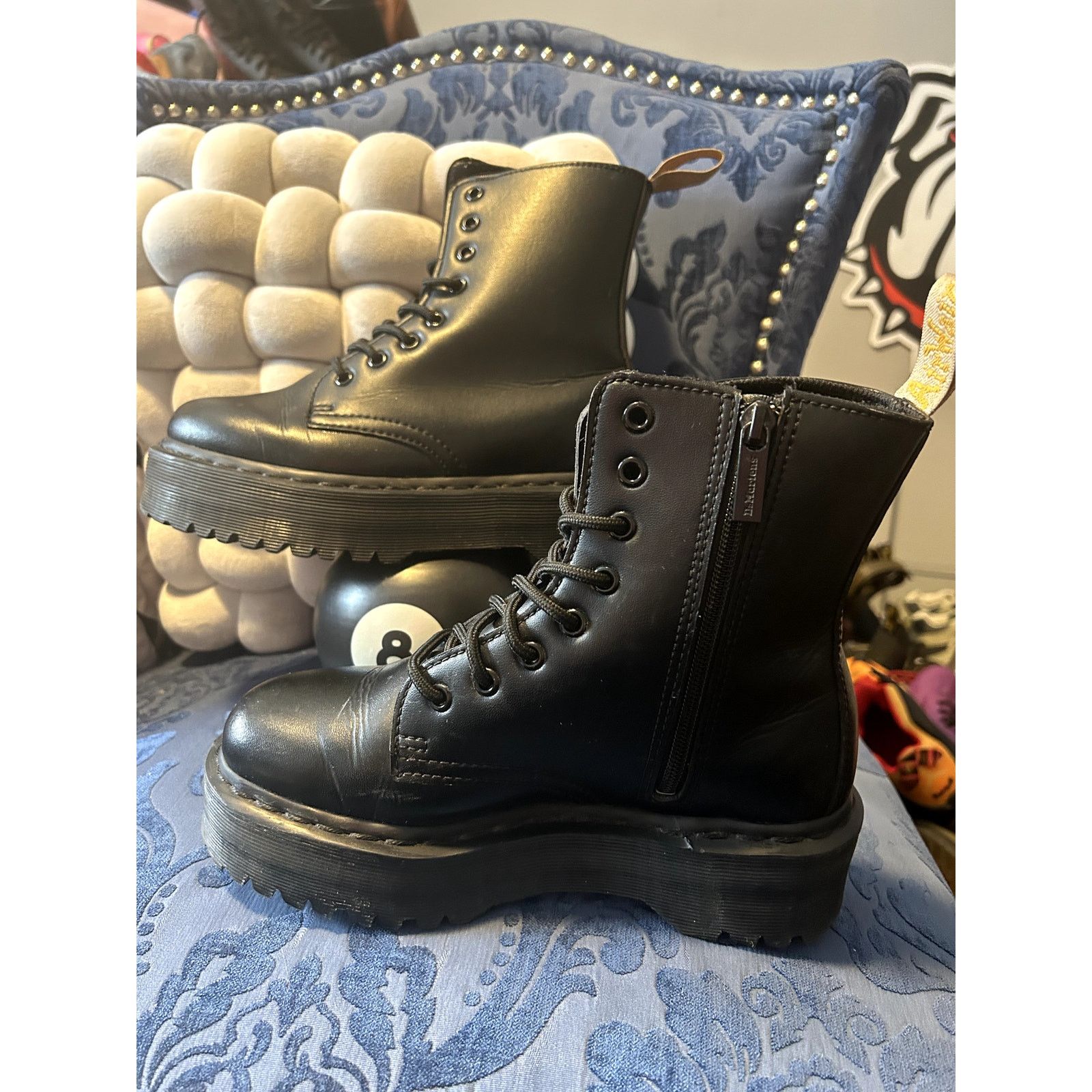 Dr. Martens Dr Martens V Jadon II Mono Size 7/EU 38 Size US 7 / IT 37 - 2 Thumbnail
