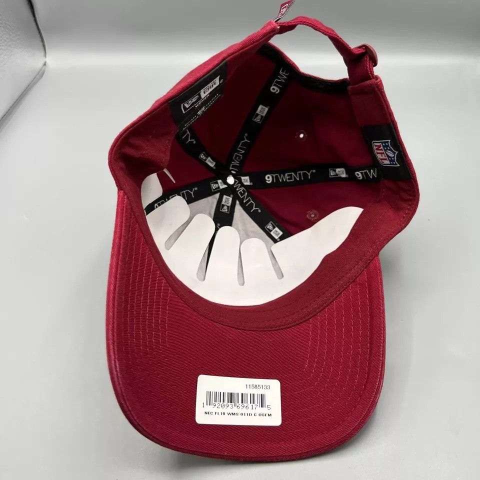 New Era New York Giants Hat Women Red Strap Back Cap New Size ONE SIZE - 4 Thumbnail