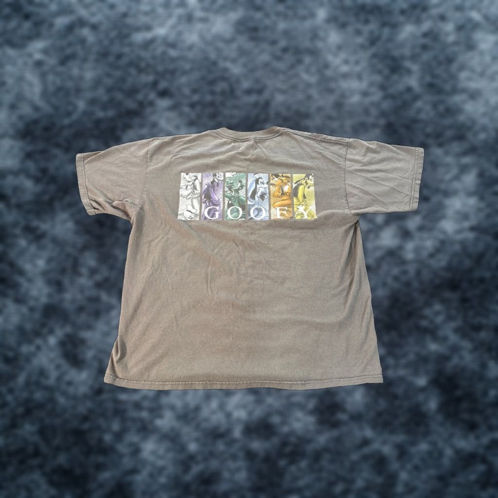 Disney VINTAGE Walt Disney World T Shirt Goofy Brown 90s XL Mens Crew Neck Size US XL / EU 56 / 4 - 1 Thumbnail