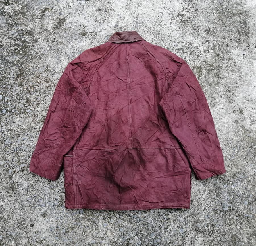 Designer Pellet Foreight Made In Italy Leather Jacket Size US M / EU 48-50 / 2 - 6 Thumbnail