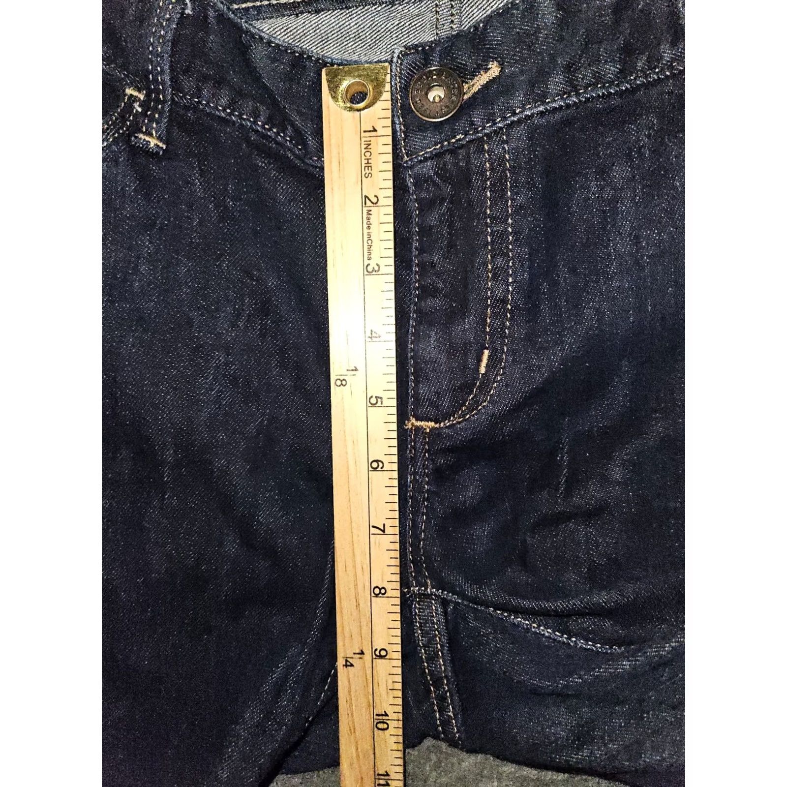 Eddie Bauer Eddie Bauer Jeans Curvy Slim Straight Women 12L Blue Low Rise Denim Inseam 30 City Nature Include Pockets Stretch Stylish Comfort Size 34" / US 12 / IT 48 - 6 Thumbnail