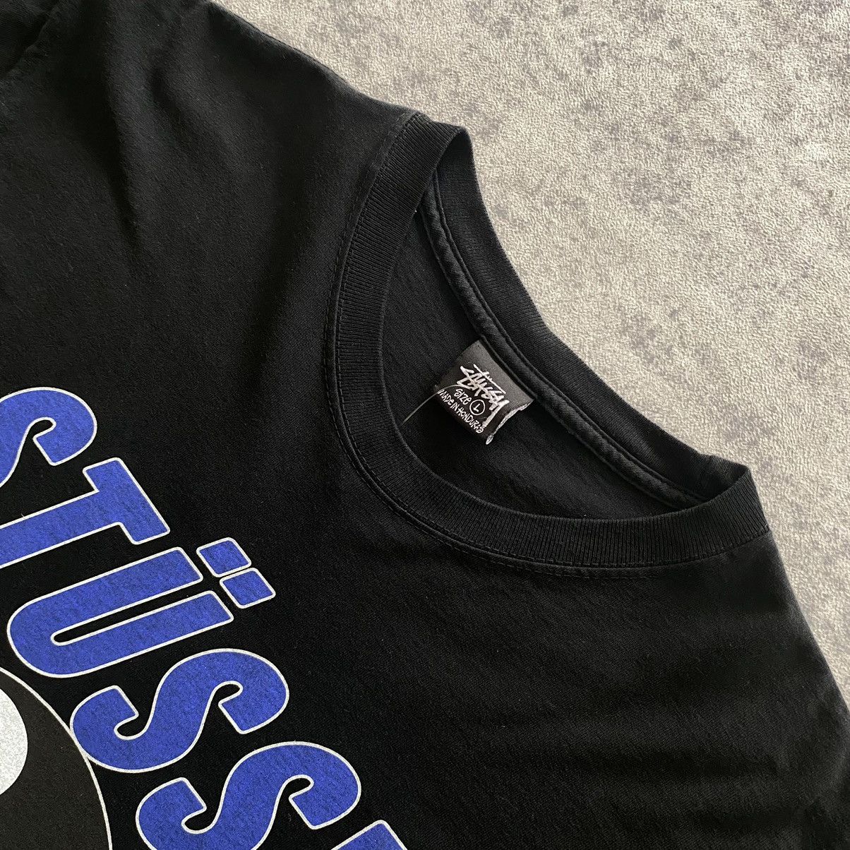 Stussy STUSSY USA Tee black Size US L / EU 52-54 / 3 - 4 Thumbnail