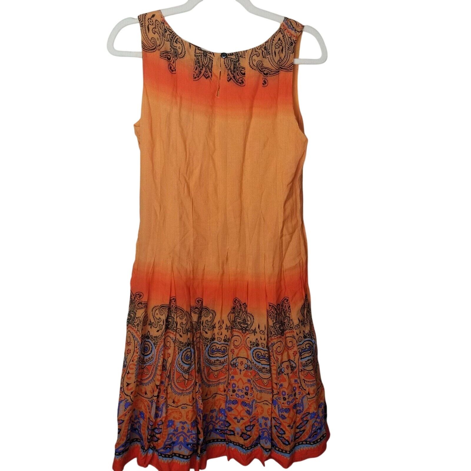 Sundry Sundance Womens Midi Dress Floral Paisley Sz 2 Indie Artsy Size XS / US 0-2 / IT 36-38 - 7 Thumbnail