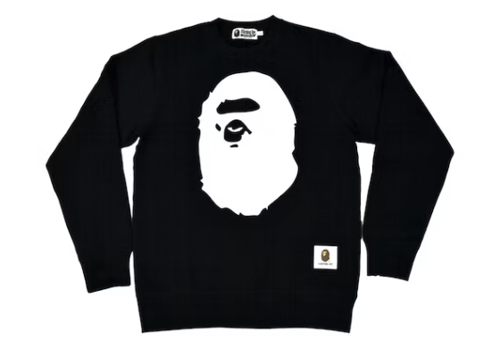 Bape BAPE Premium Happy New Year Ape Head Logo Crewneck (SS22) Size US L / EU 52-54 / 3 - 1 Thumbnail