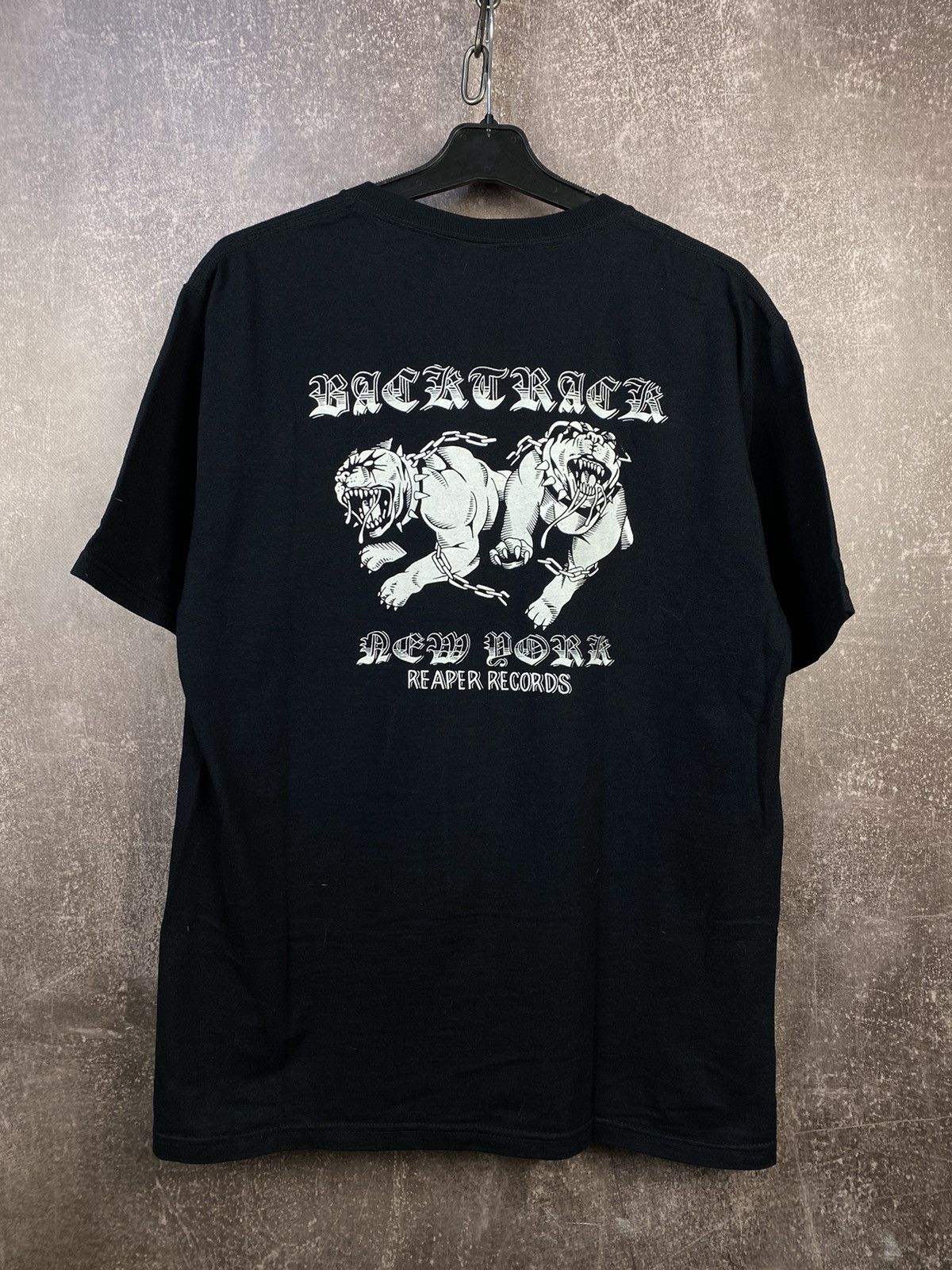 Band Tees × Vintage Vintage 90s Leftover crack back band tee hardcore punk Size US M / EU 48-50 / 2 - 2 Thumbnail
