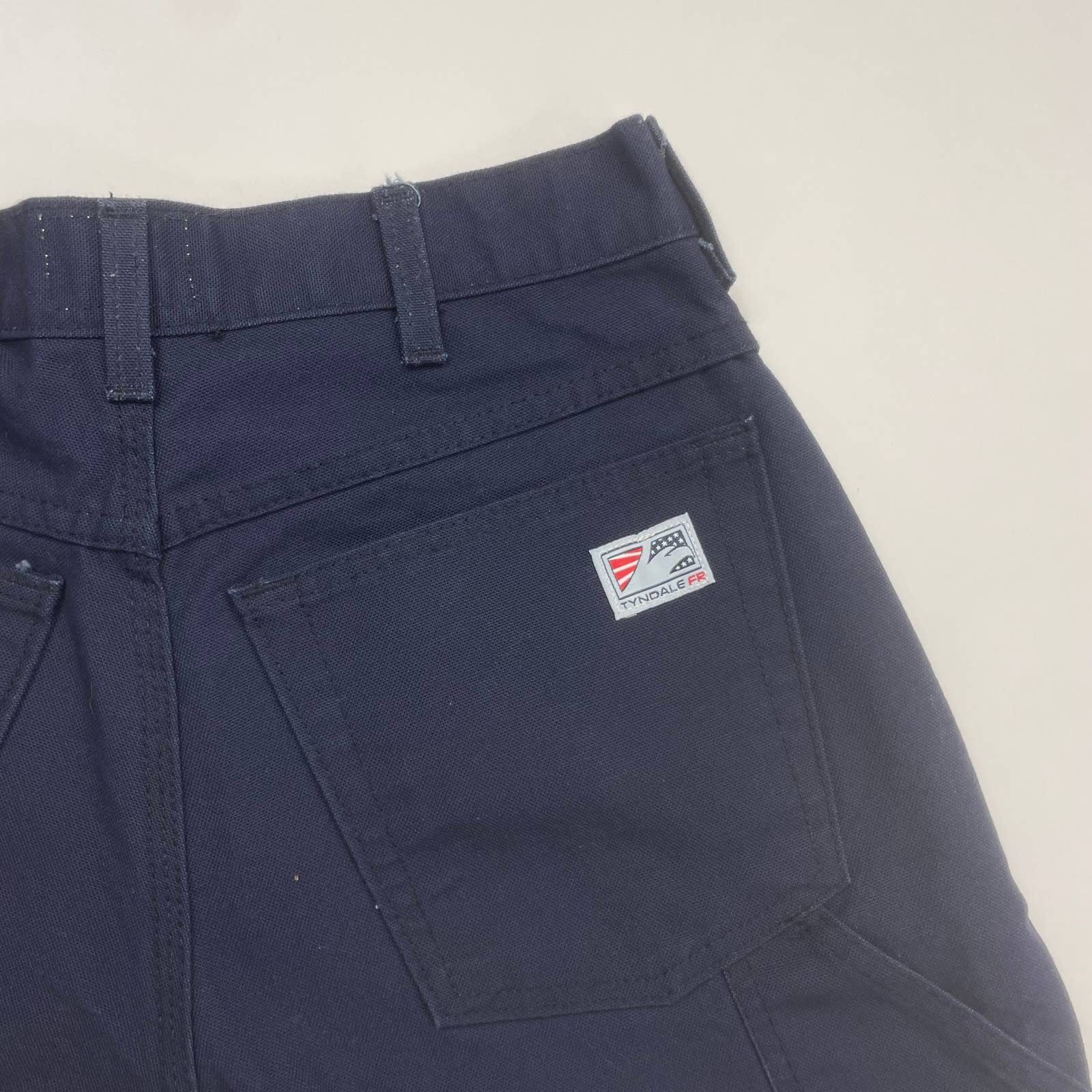 Carhartt × StraightFaded Super Sick Y2K Navy Dungaree Carpenter Workwear Pants Size US 30 / EU 46 - 3 Thumbnail