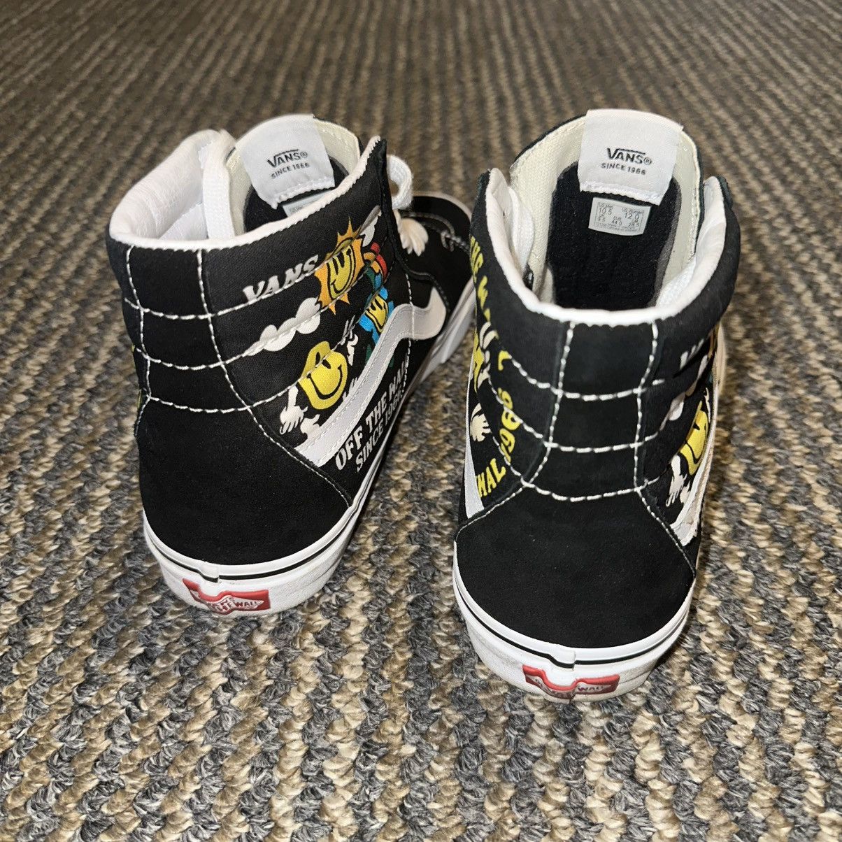 Vans × Zumiez Vans Sk8-Hi Better Day Black & White Skate Shoes Size US 10.5 / EU 43-44 - 3 Thumbnail