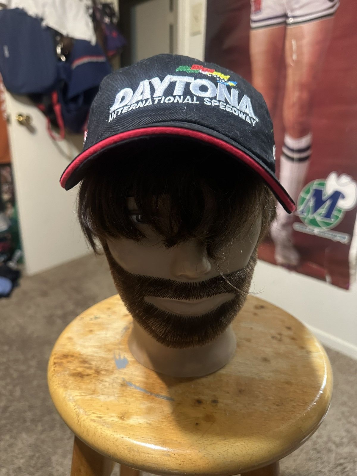 NASCAR Vintage Daytona International Speedway Cap NASCAR hat 90s Size ONE SIZE - 1 Thumbnail