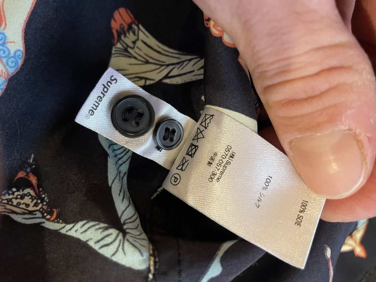 Supreme Supreme alphabet silk shirt | Grailed