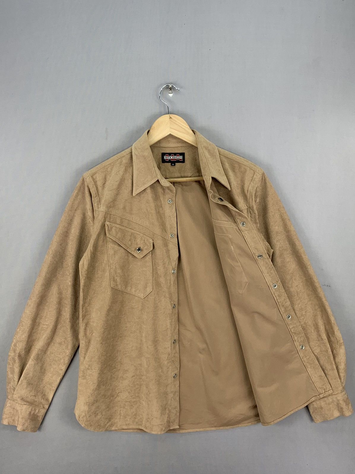 Japanese Brand Vintage Flannel Faux Suede Size US S / EU 44-46 / 1 - 16 Thumbnail