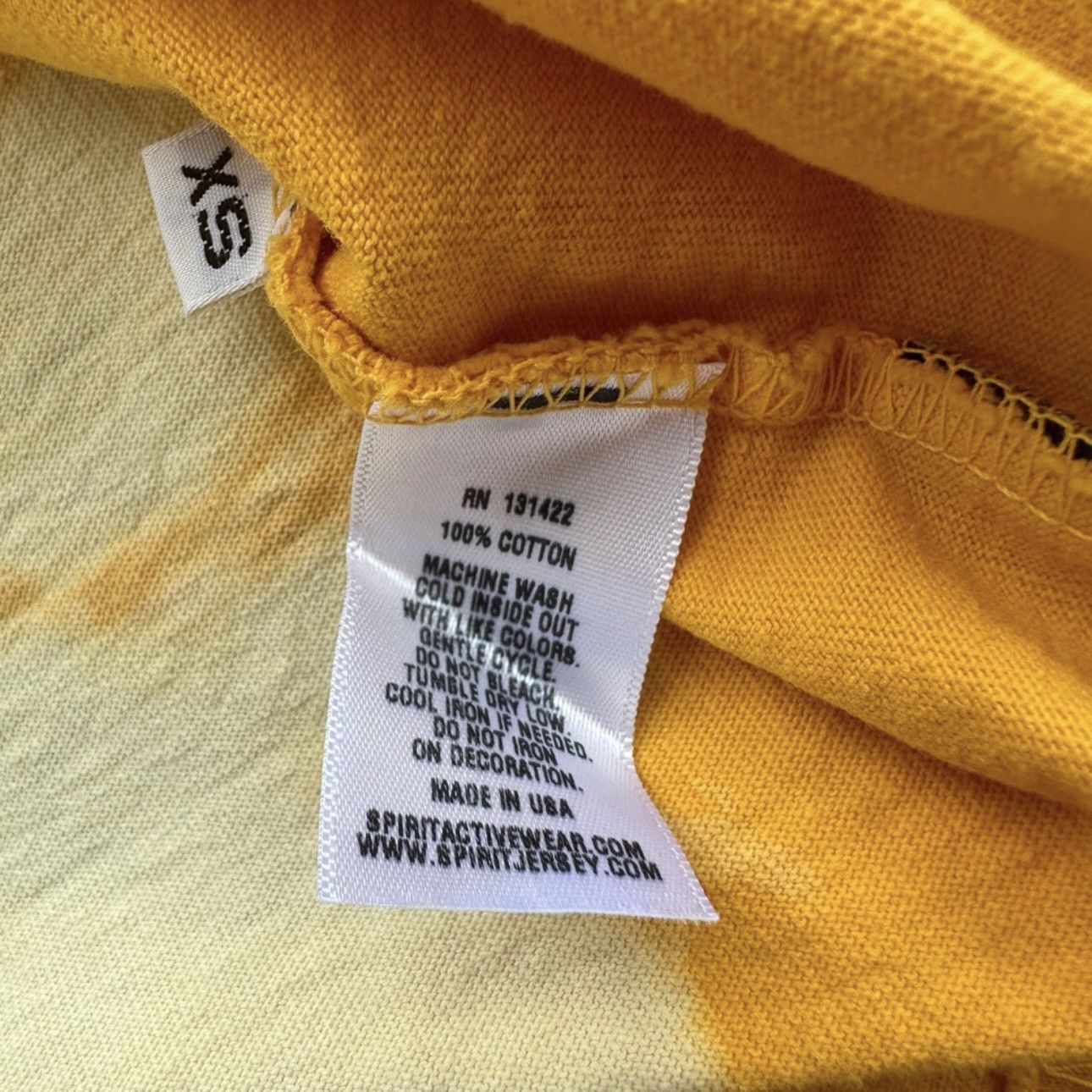 Other Spirit Jersey Destroy Rockefeller Long Sleeve in Yellow XS Size US XS / EU 42 / 0 - 7 Thumbnail