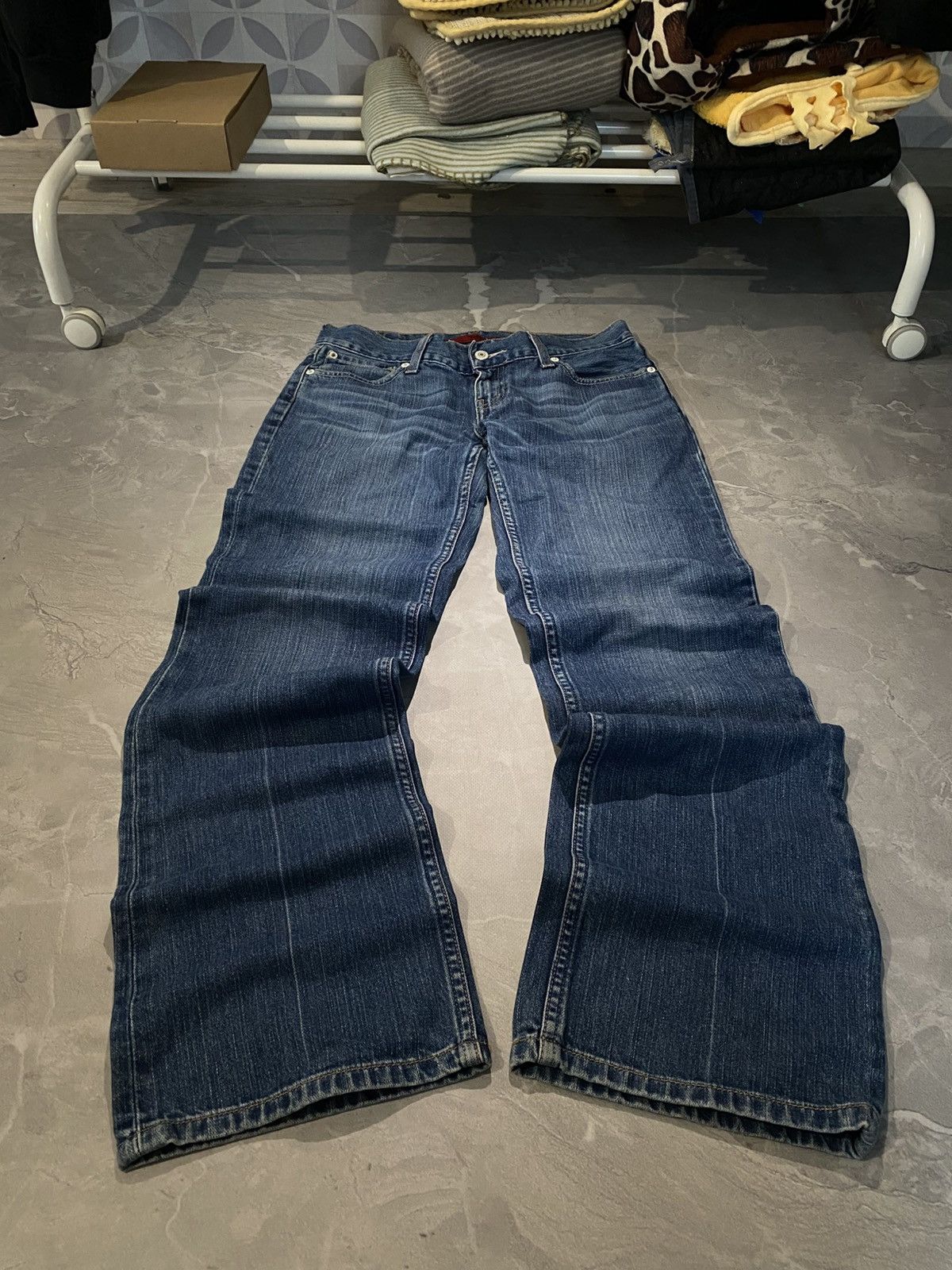 Levi's Vintage Y2K Denim — Avan Garde Style — Archive Sexy Fit Size US 30 / EU 46 - 1 Thumbnail