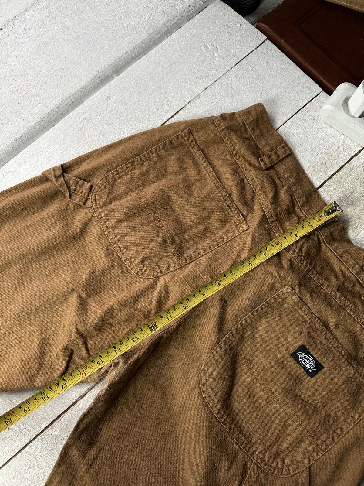 Dickies MUSTARD DICKIES 🚨 CARGO PANTS Y2K SK8 BAGGY MULTIPOCKET Size US 34 / EU 50 - 16 Thumbnail