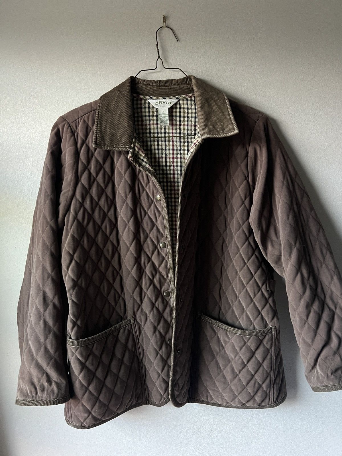 Orvis Vintage Orvis Quilted Barn coat riding jacket | Grailed