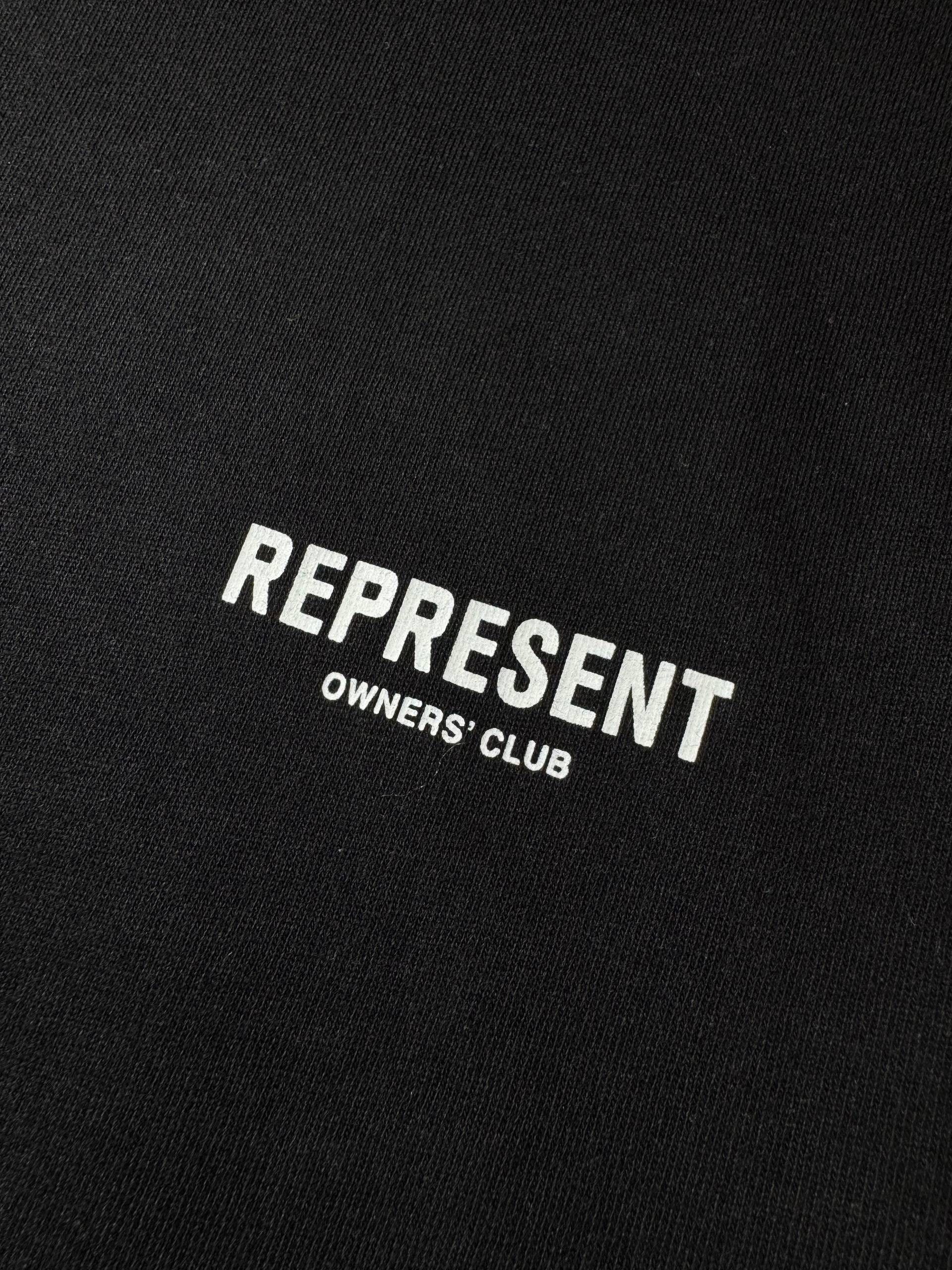 Represent Clo. Represent Owners’ Club Black Big Printed Logo T-shirt Size US L / EU 52-54 / 3 - 7 Thumbnail