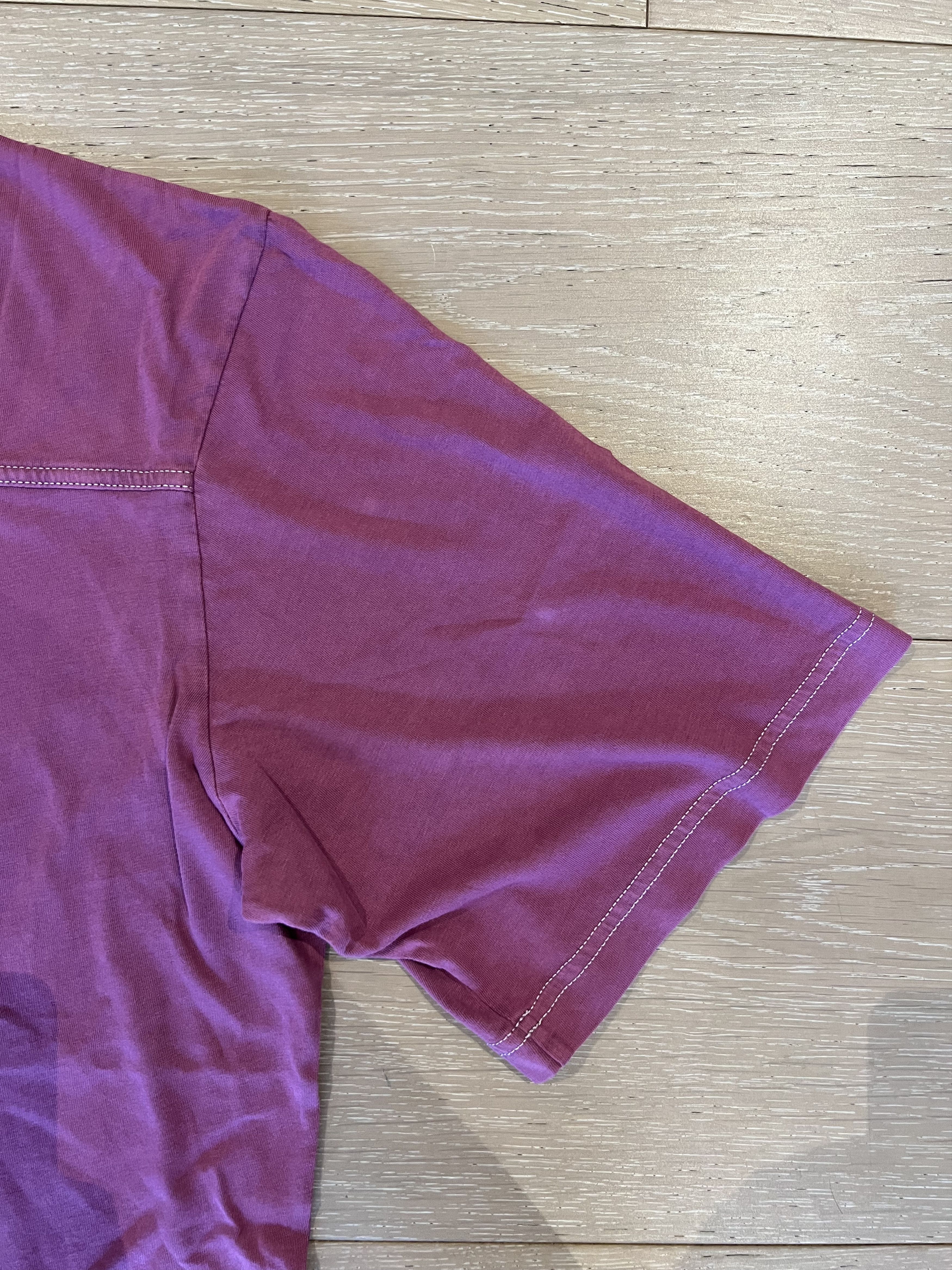 Acne Studios 💚 Acne Studios Embroidered Burgundy T-Shirt Large NEW Size US L / EU 52-54 / 3 - 10 Thumbnail