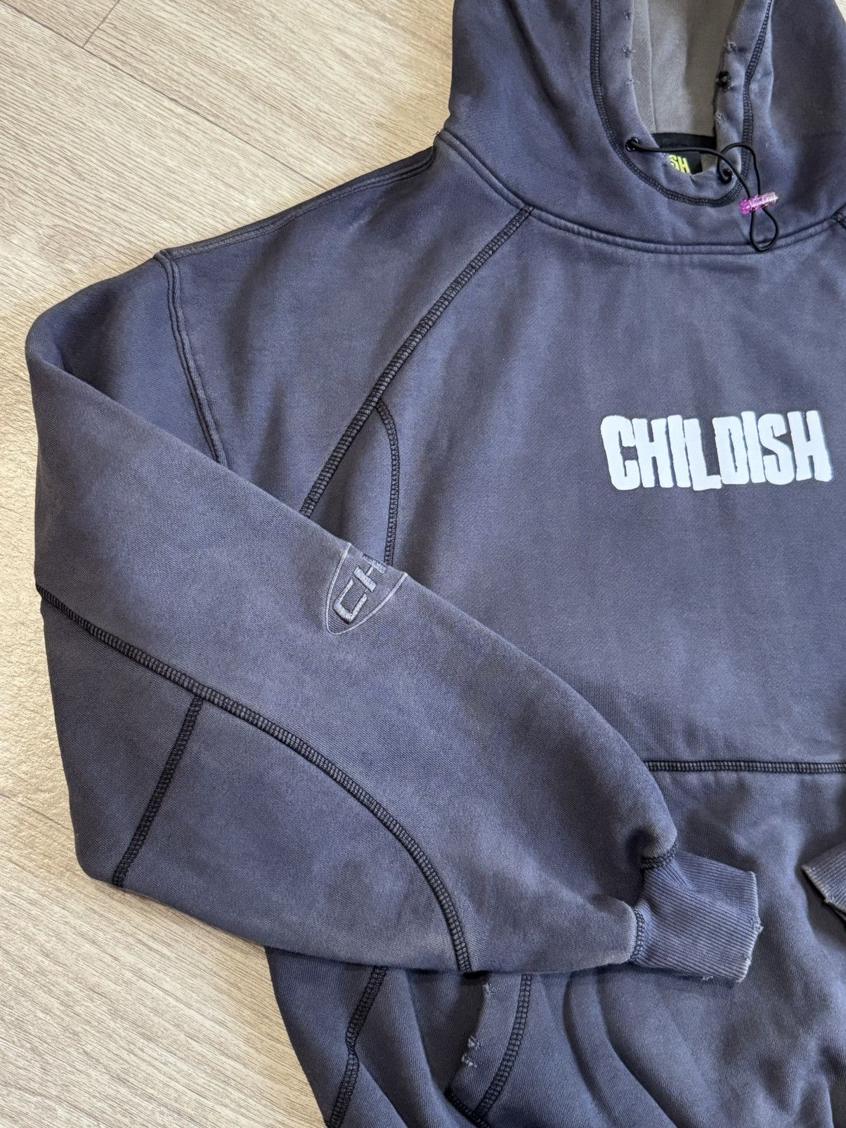 Vintage 🔷Rare Limited Childish "The Cave Dweller" Distressed Hoodie🔷 Size US M / EU 48-50 / 2 - 3 Thumbnail