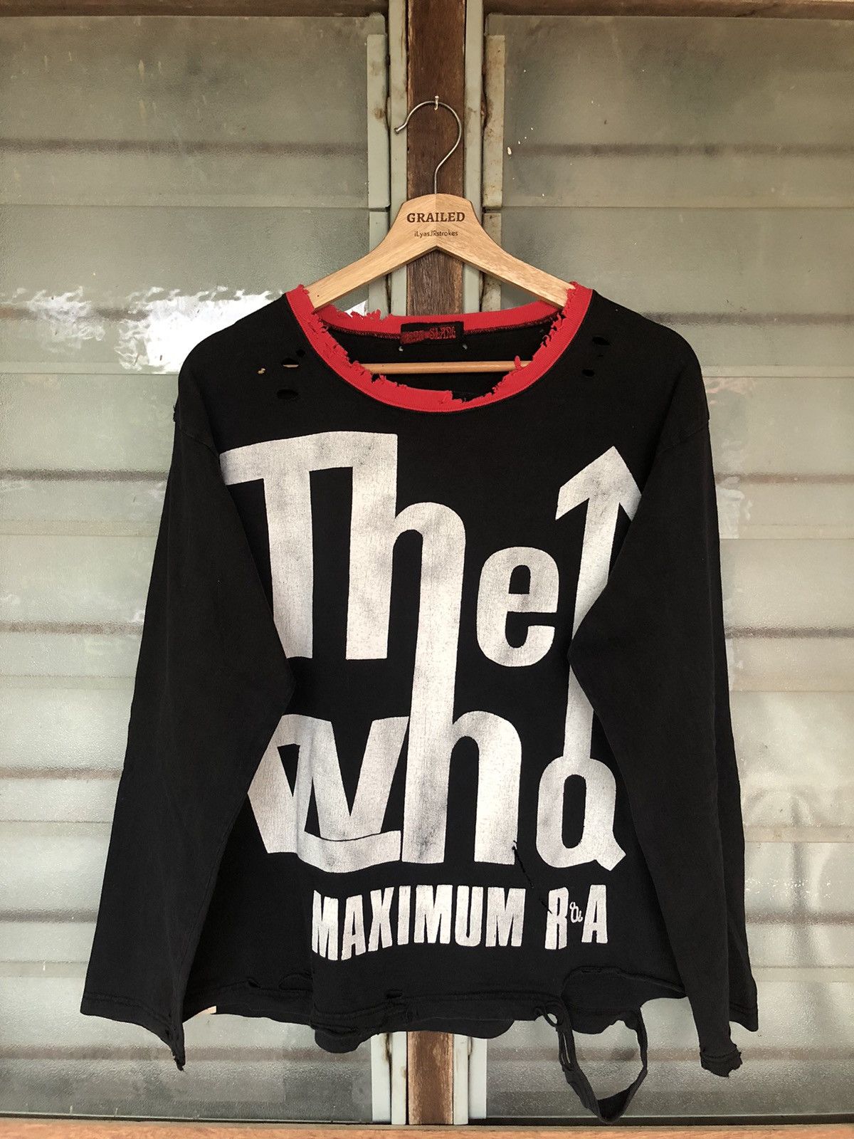 Vintage Thrashed Vintage The Wna Maximum R & A Shirt Tee Size US L / EU 52-54 / 3 - 3 Thumbnail