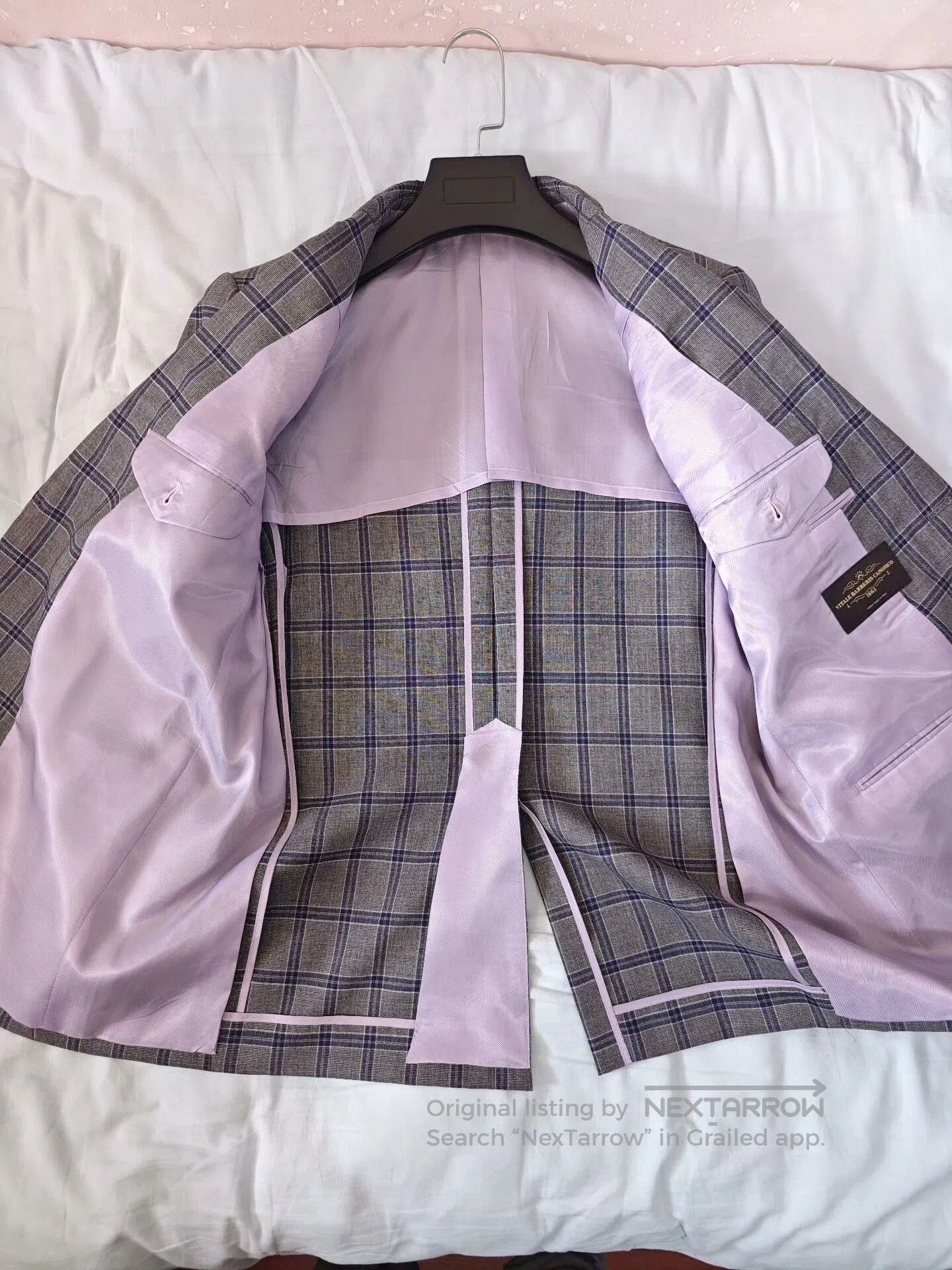 Japanese Brand Italian VBC Wool Custom Suit Jacket. Size US M / EU 48-50 / 2 - 6 Thumbnail