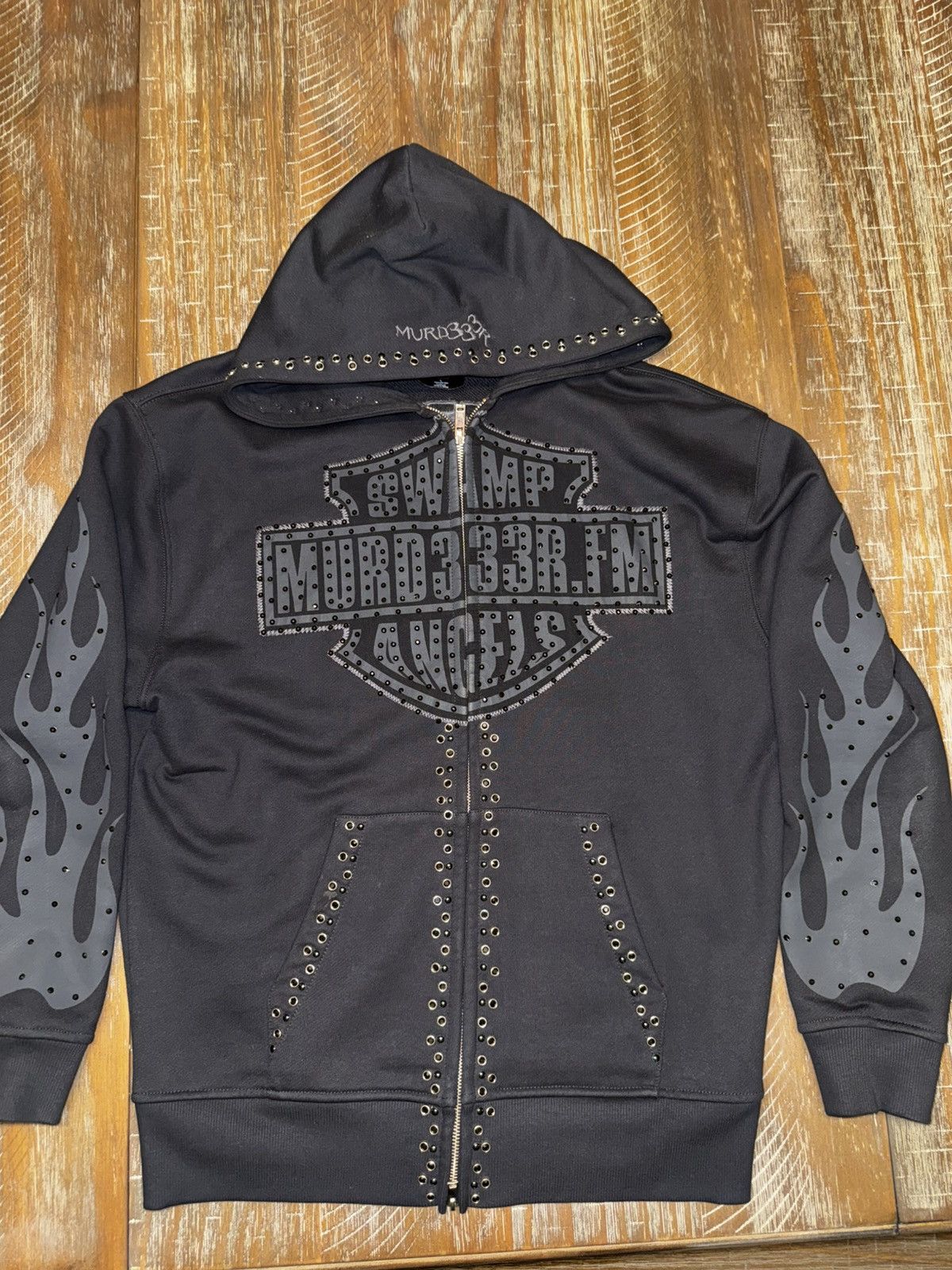 murd333r.fm Murd333r.FM Chopp333r Zip Up Size US L / EU 52-54 / 3 - 7 Thumbnail