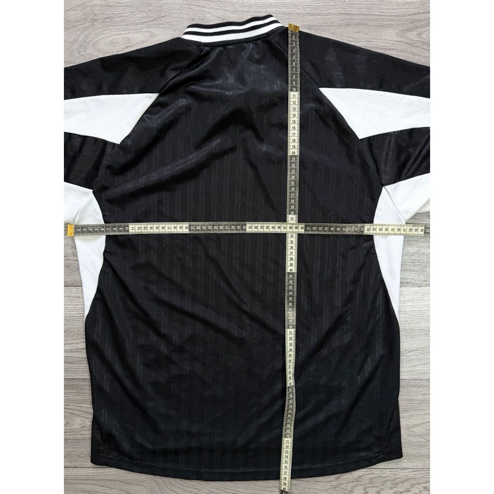Le Coq Sportif VINTAGE Le Coq Sportif Jersey 1990s Football Soccer Shirt XL Black Mens T-Shirt Short Sleeve Polyester Jersey Currency? Size US XL / EU 56 / 4 - 3 Thumbnail