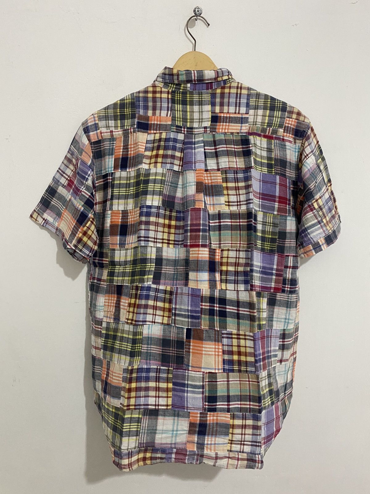 If Six Was Nine × Japanese Brand × Le Grande Bleu (L.G.B.) Japanese patchwork shirt ifsixwasnine kmrii styled Size US M / EU 48-50 / 2 - 3 Thumbnail