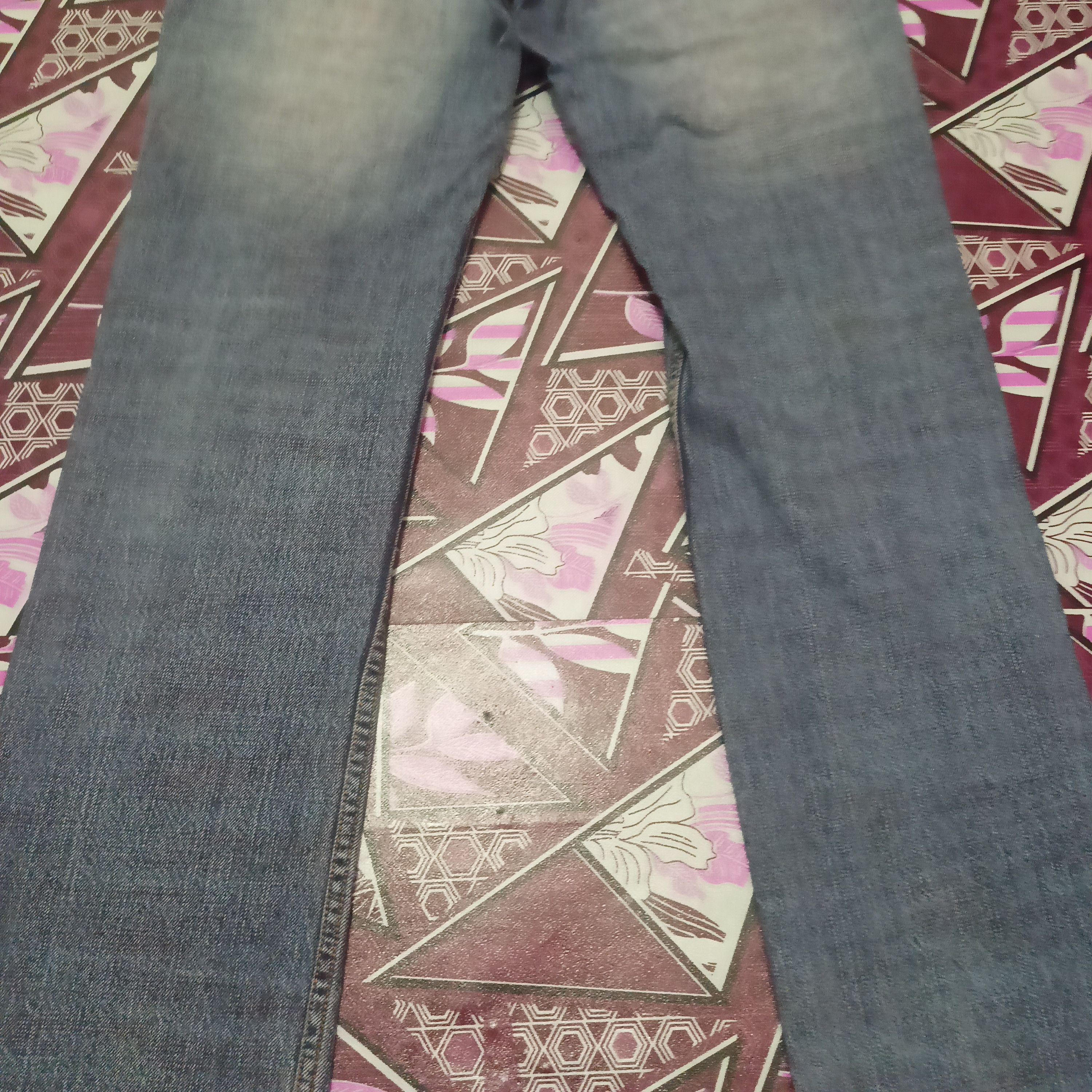 PPFM Rare PPFM Rock n Roll Jeans two tone colour distressed Size US 30 / EU 46 - 12 Thumbnail