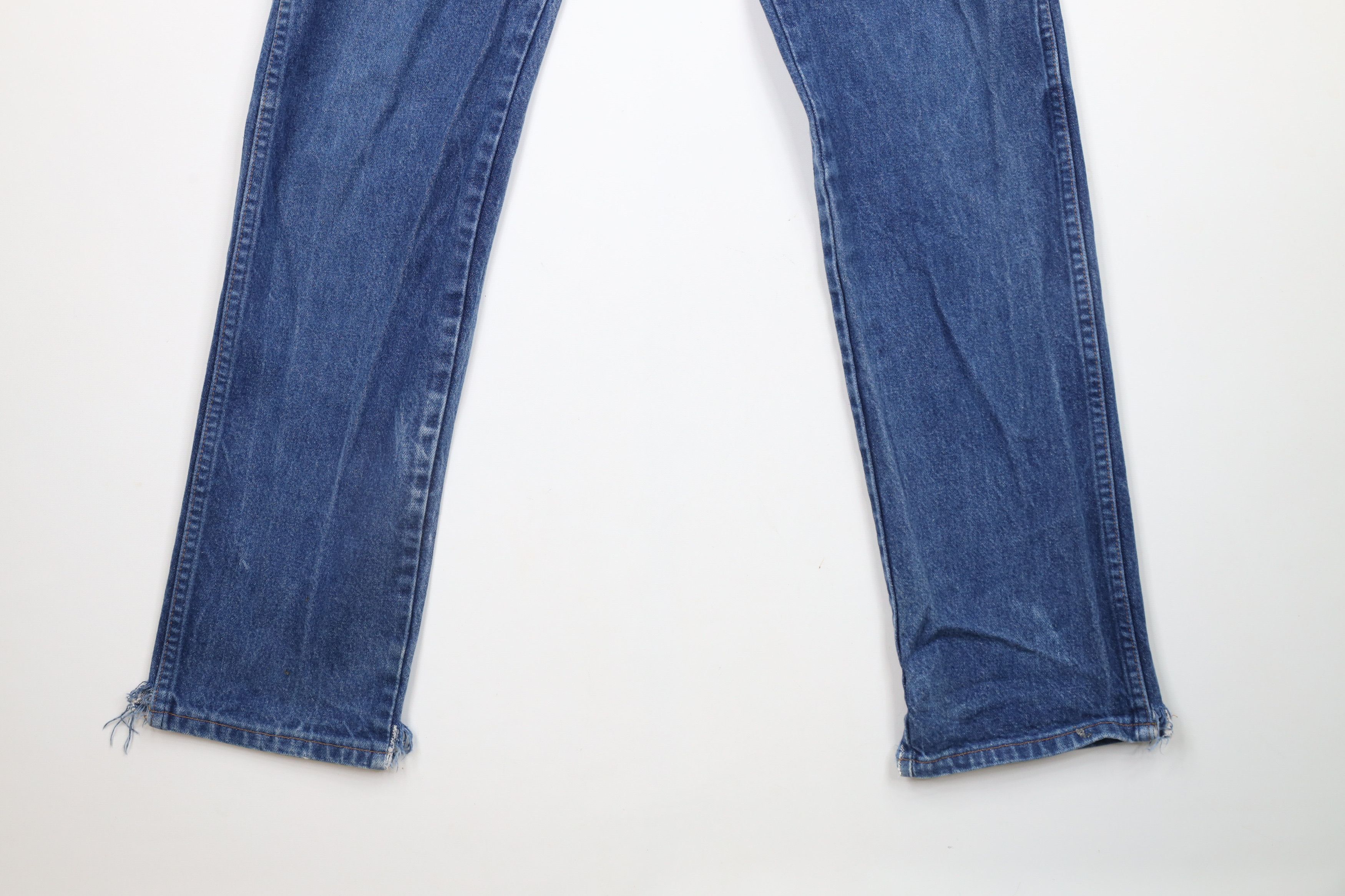 Vintage × Wrangler Vintage 90s Wrangler Flare Bootcut Denim Jeans Blue USA Size US 29 - 4 Thumbnail
