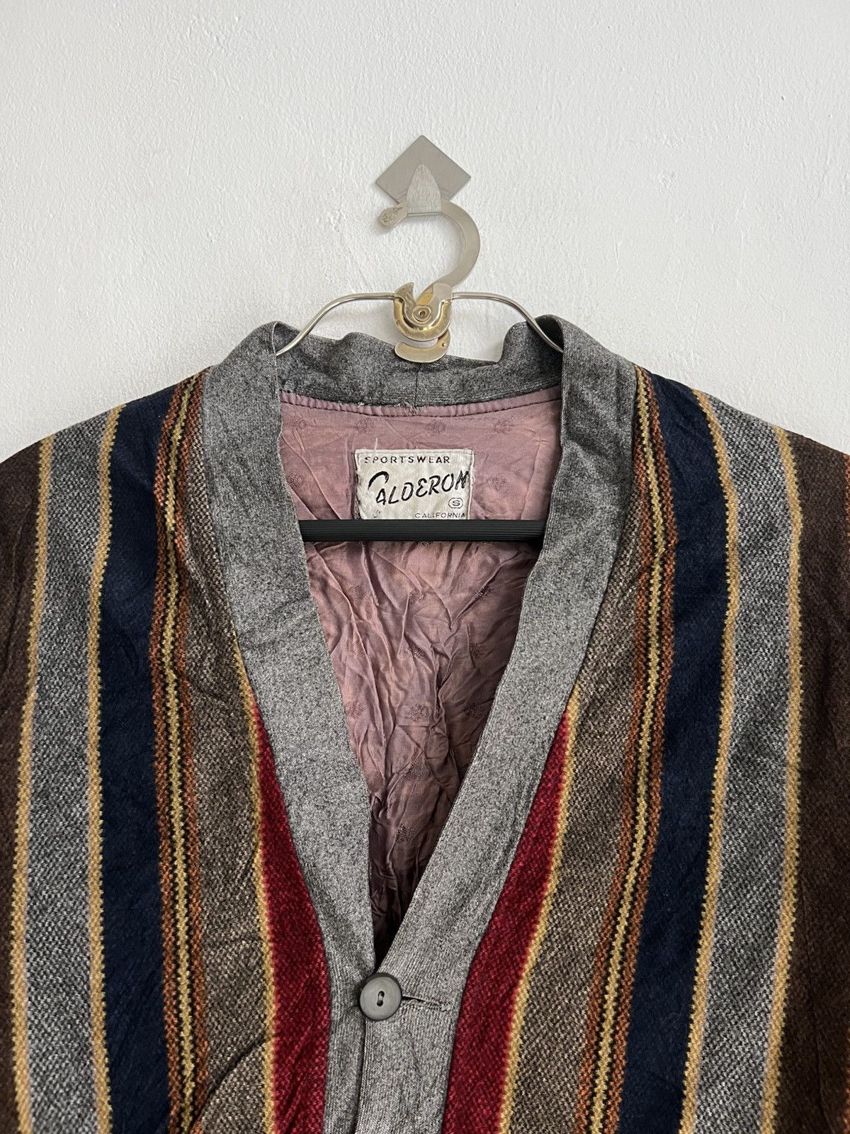 4GSELLER Vintage 40s/50s Calderon California Rockabilly Btn Cardigan Size US S / EU 44-46 / 1 - 3 Thumbnail