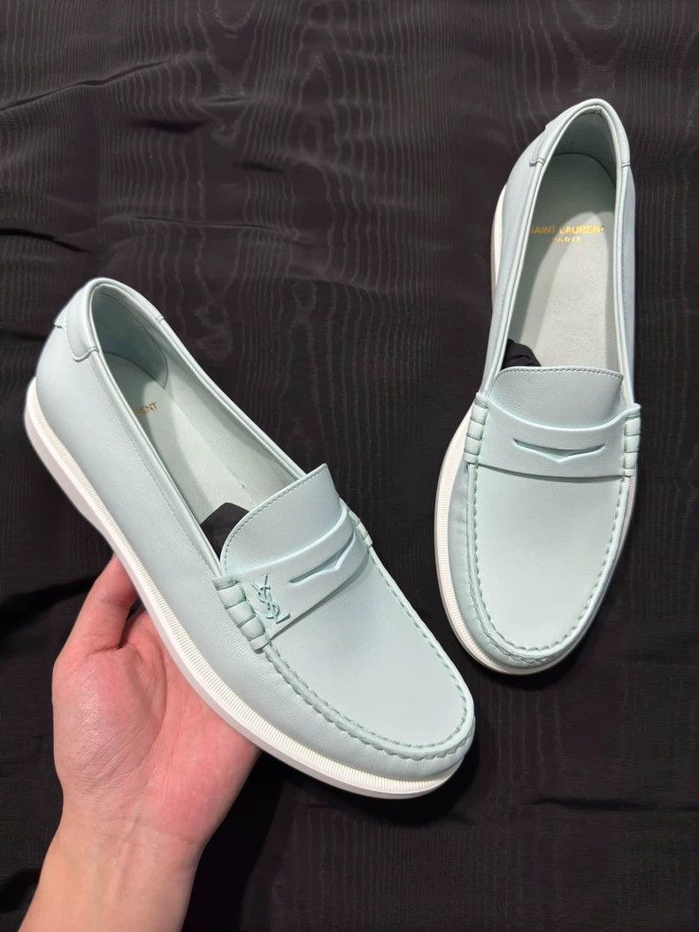 Saint Laurent Paris Saint Laurent Paris Loafers shoes Size US 8 / EU 41 - 8 Thumbnail
