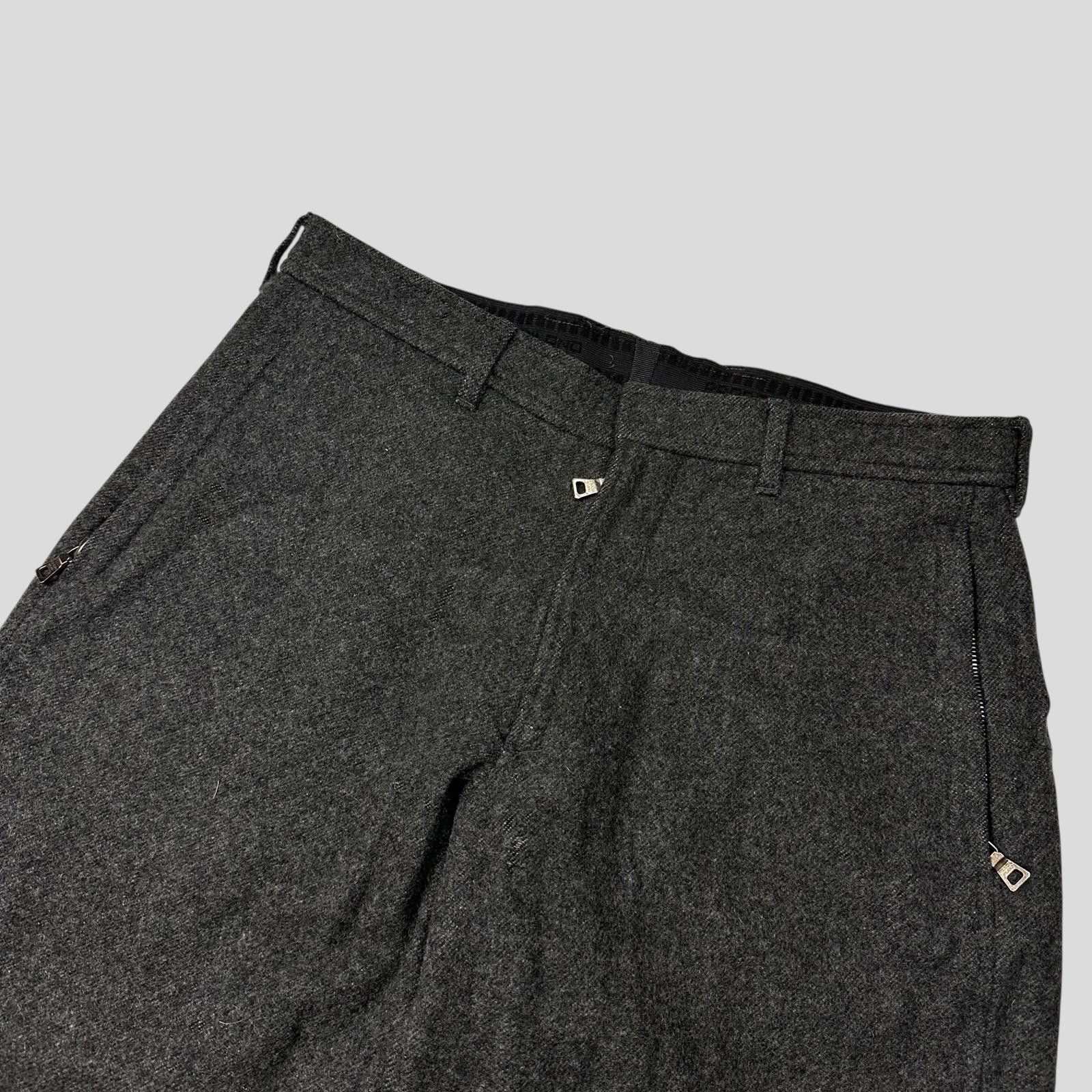 Prada Prada Sport AW99 Heavy Wool Baggy Work Trousers - IT50 Size US 32 / EU 48 - 3 Thumbnail