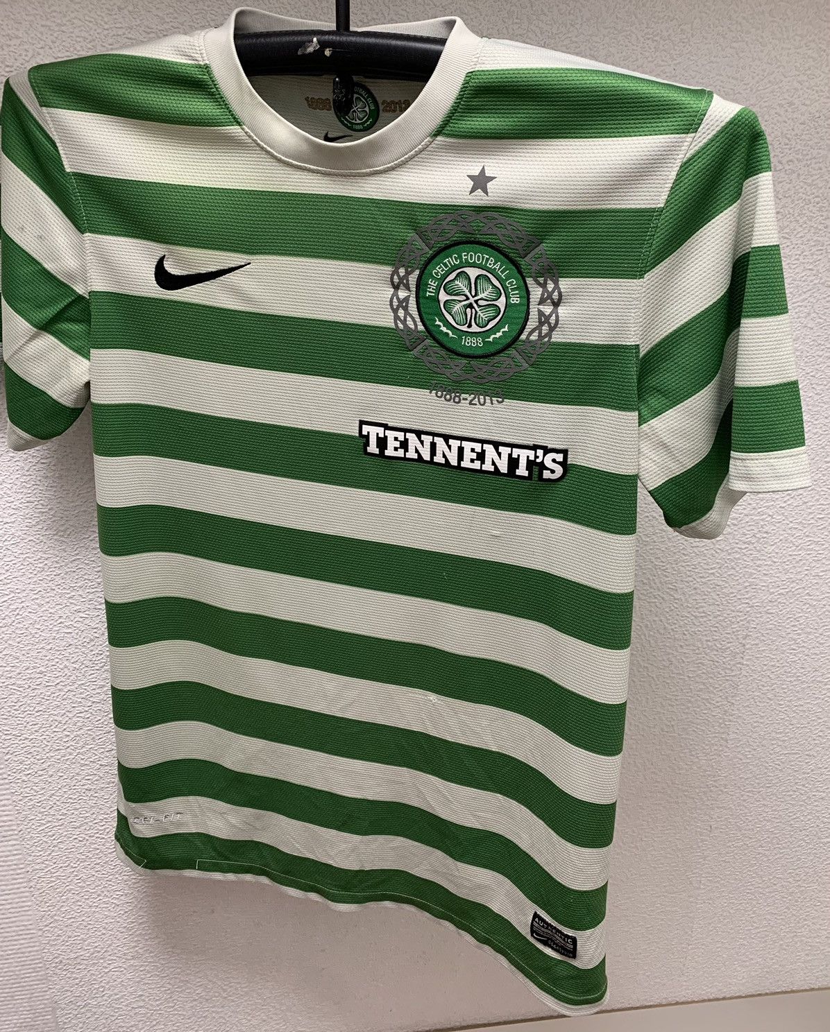 Nike Celtic Nike soccer jersey S size Tennents Size US S / EU 44-46 / 1 - 7 Thumbnail